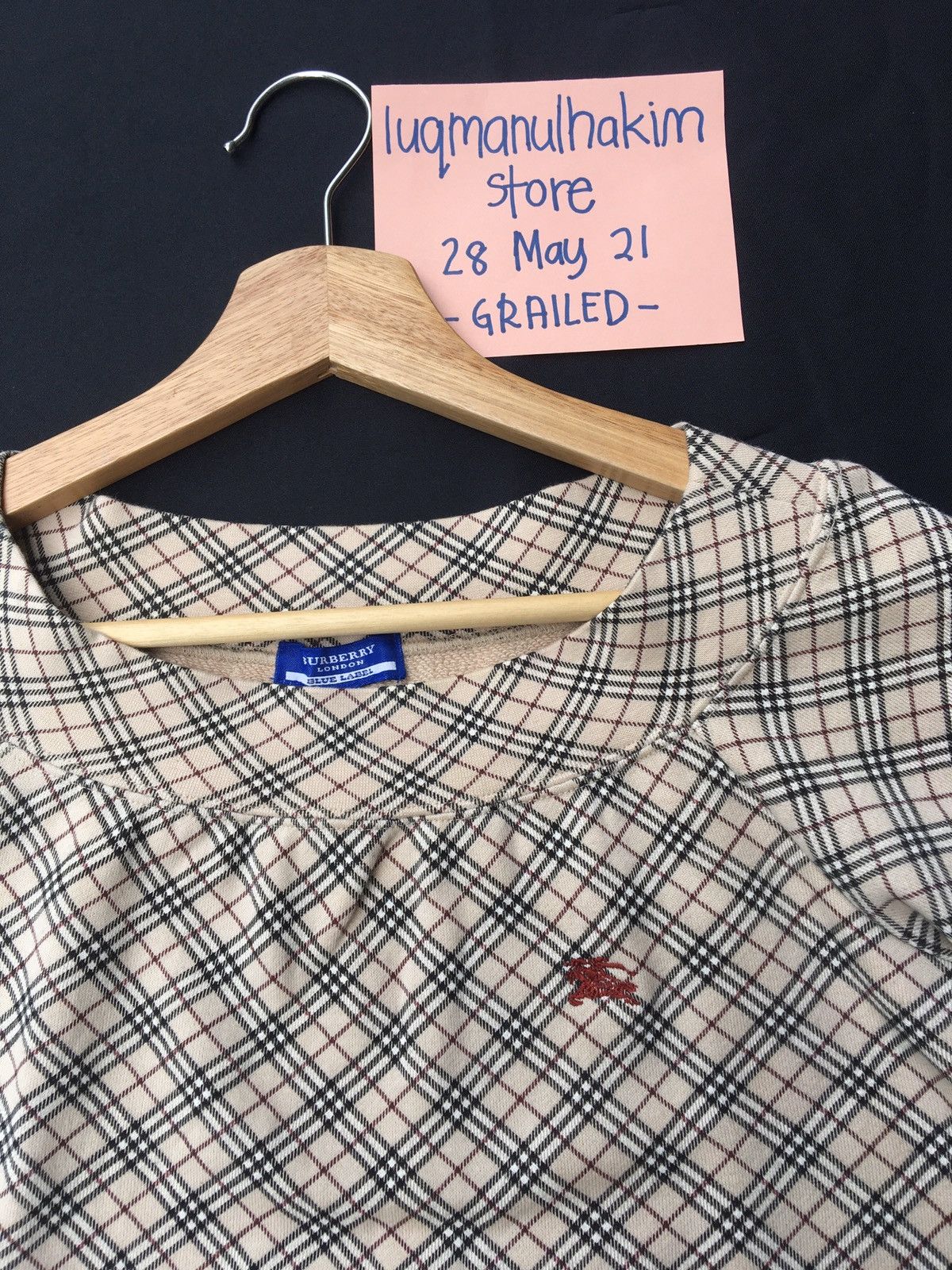 Burberry Vintage Burberry Checkered 3/4 Sleeves Shirt Size S / US 4 / IT 40 - 8 Thumbnail