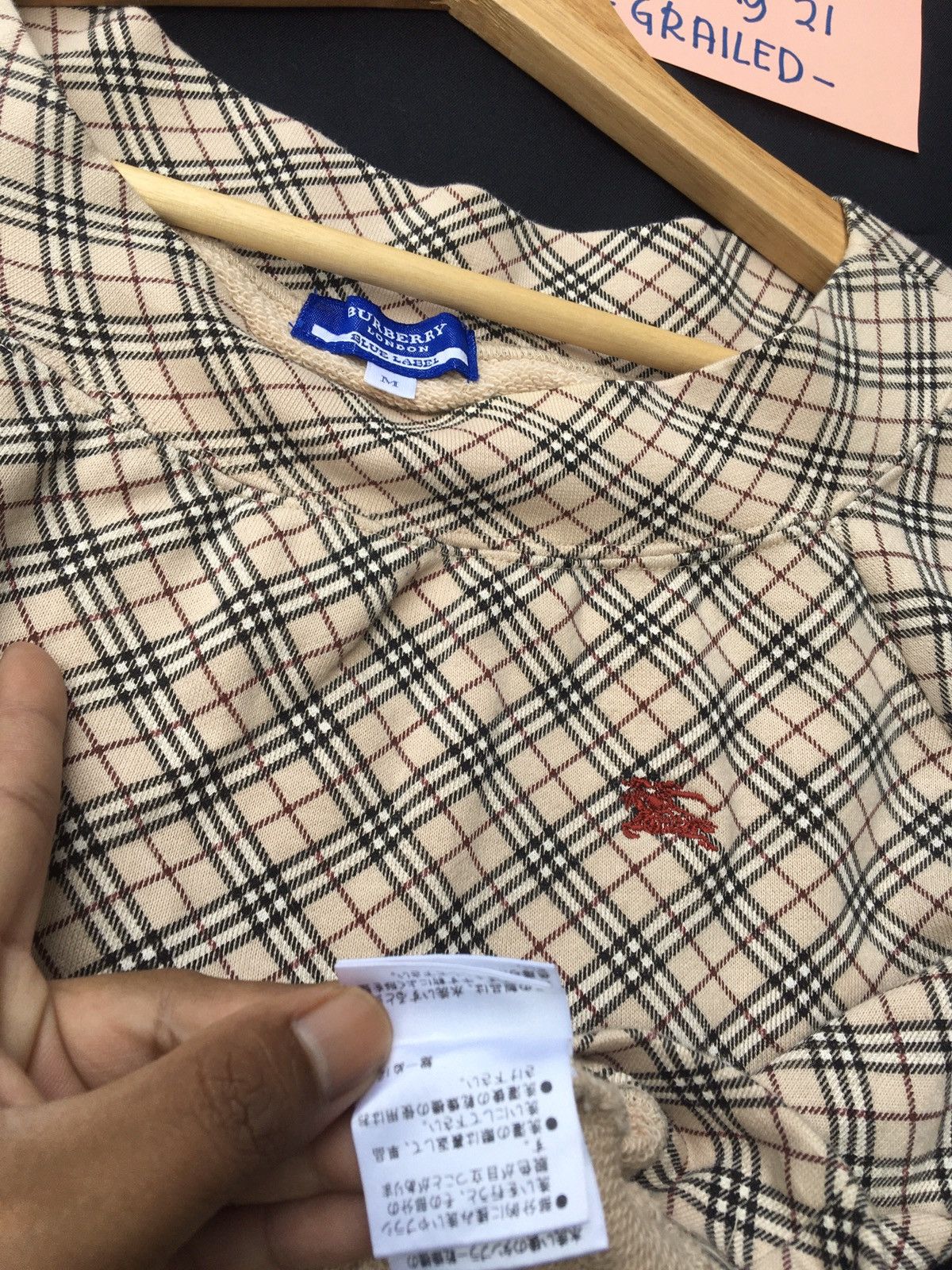 Burberry Vintage Burberry Checkered 3/4 Sleeves Shirt Size S / US 4 / IT 40 - 12 Thumbnail