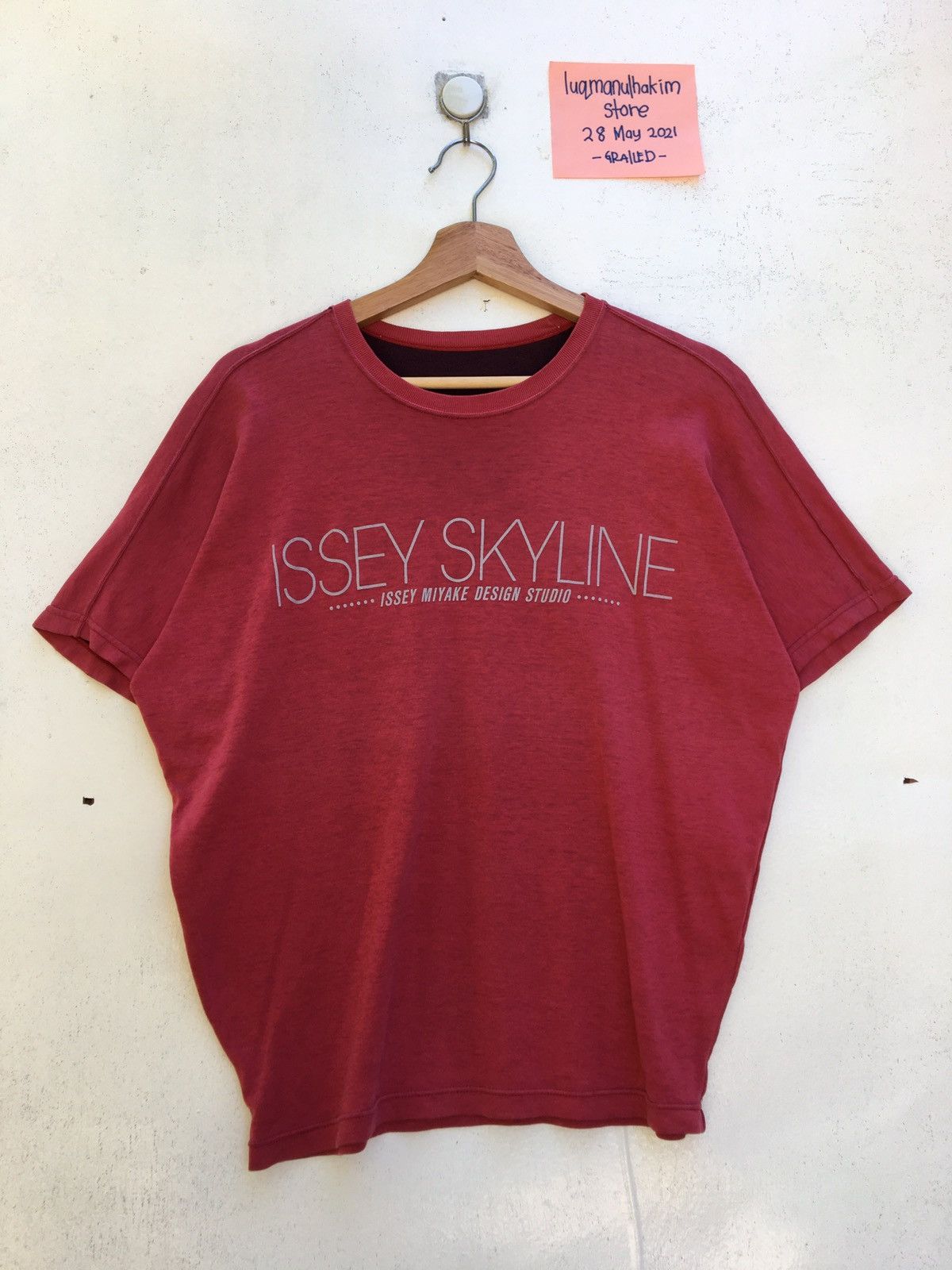 Issey Miyake Issey Skyline by Issey Miyake Design Reversible T Two Side Size US S / EU 44-46 / 1 - 2 Thumbnail