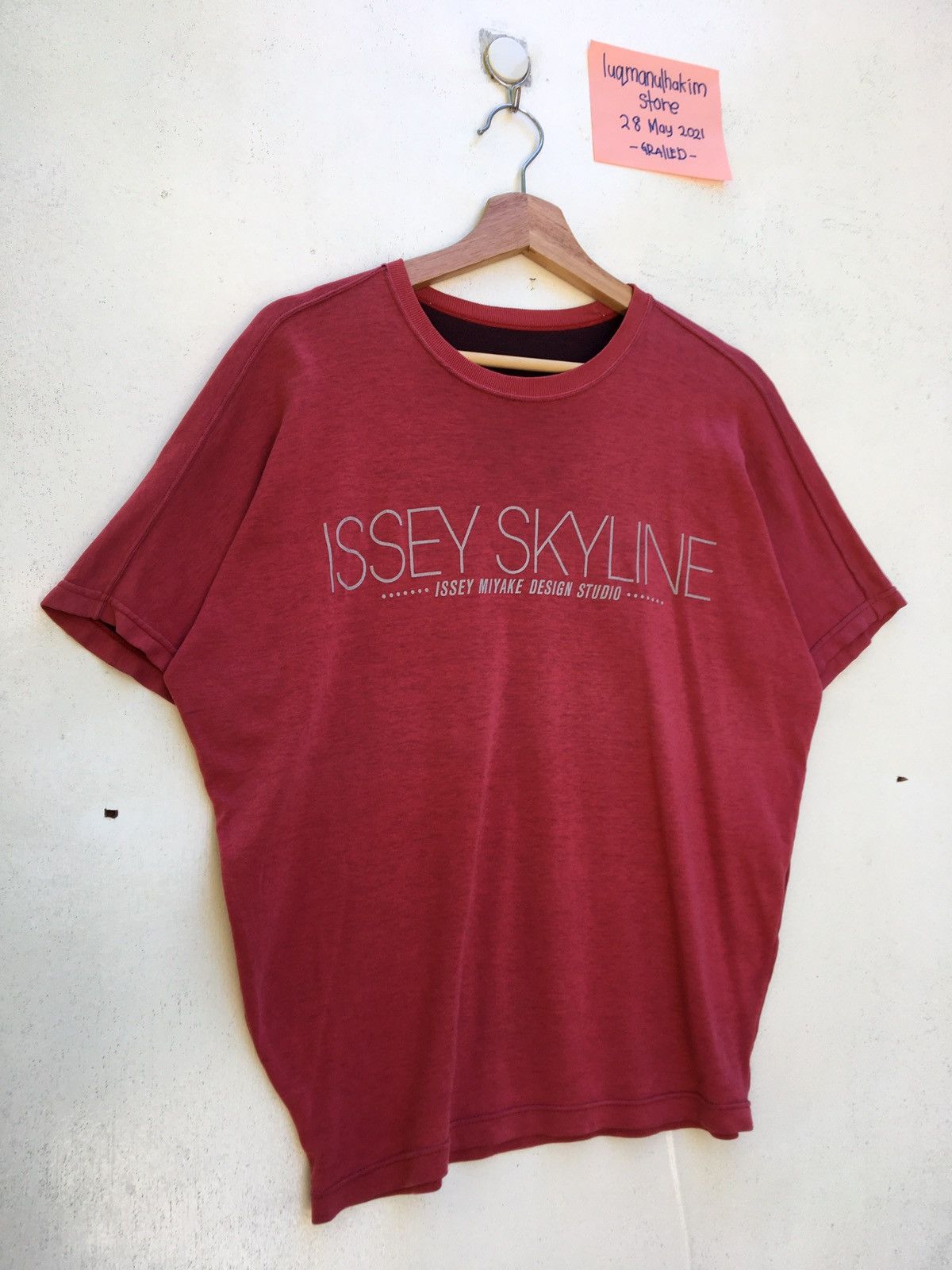 Issey Miyake Issey Skyline by Issey Miyake Design Reversible T Two Side Size US S / EU 44-46 / 1 - 3 Thumbnail