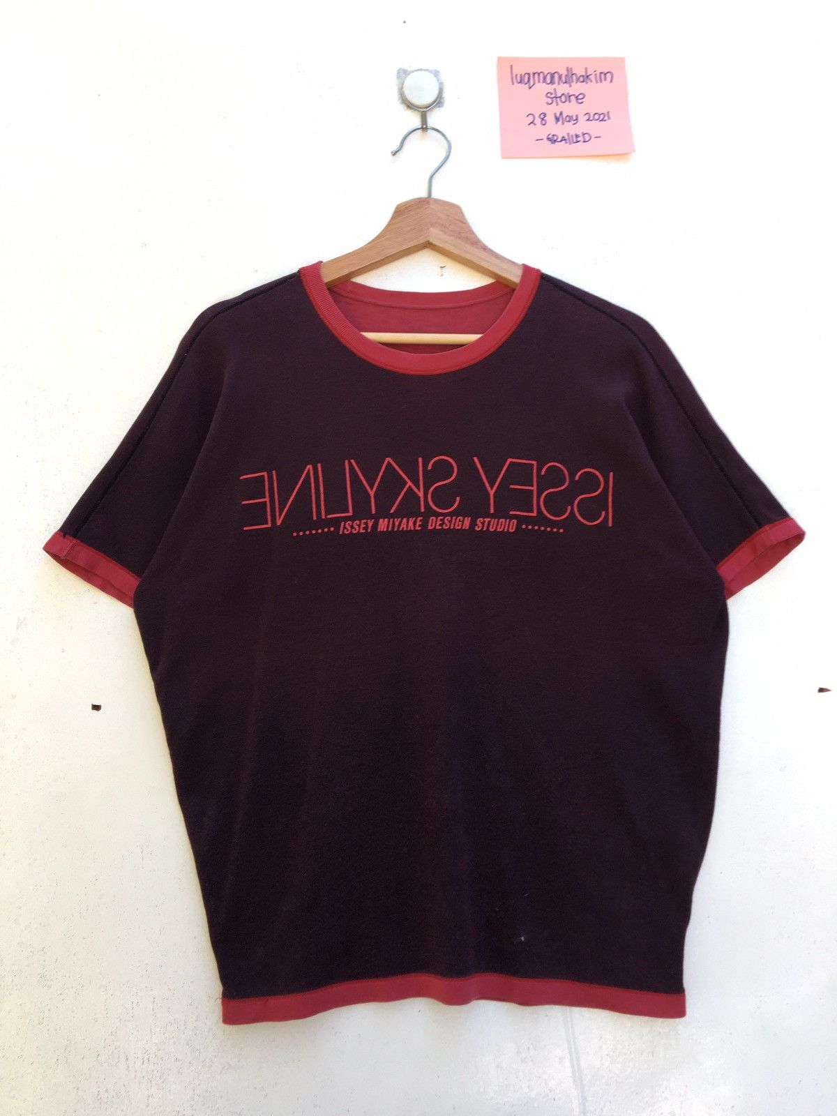 Issey Miyake Issey Skyline by Issey Miyake Design Reversible T Two Side Size US S / EU 44-46 / 1 - 10 Thumbnail