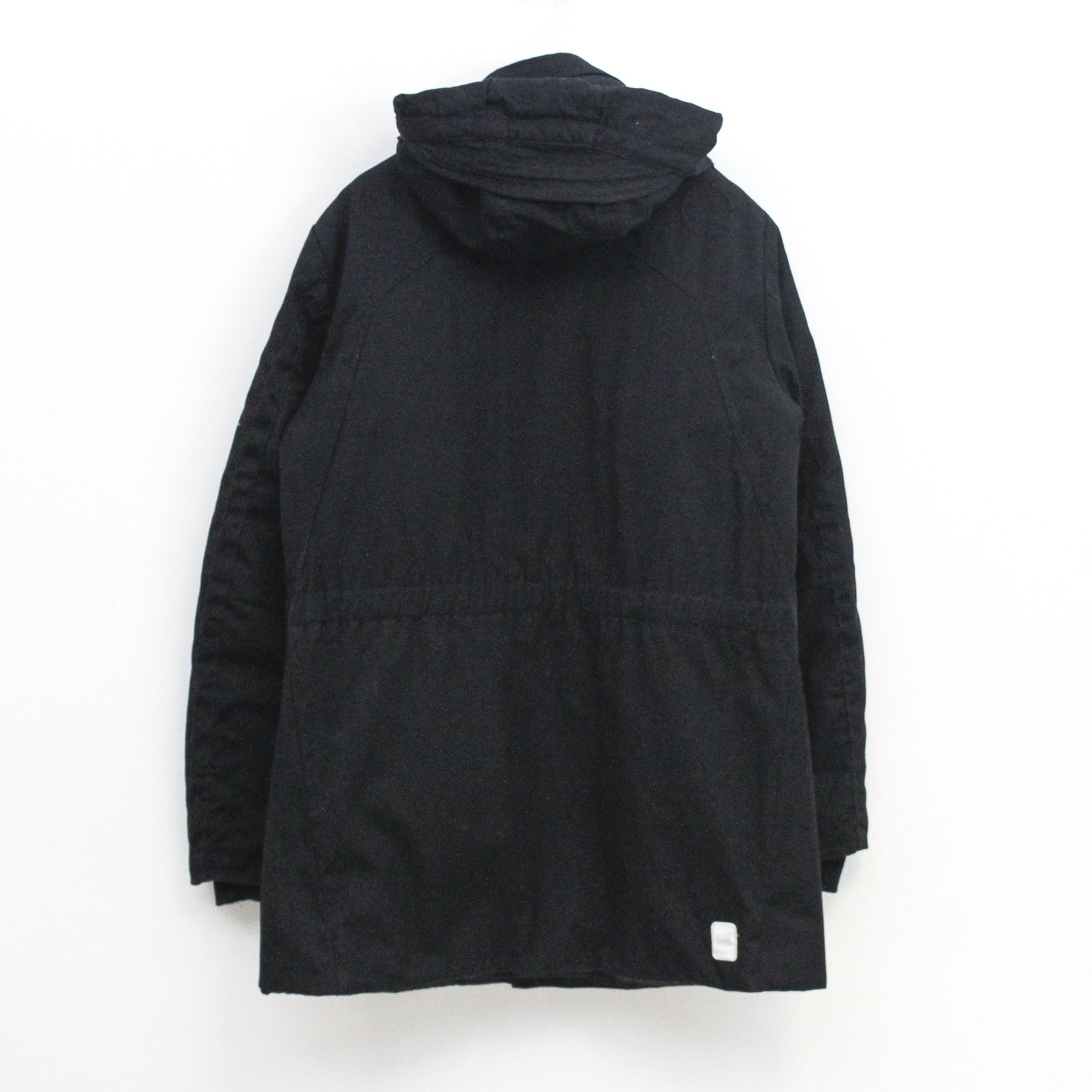G-Star Nordic Duty Jacket Hooded Parka Over Coat Winter Black Zip Size L / US 10 / IT 46 - 6 Thumbnail
