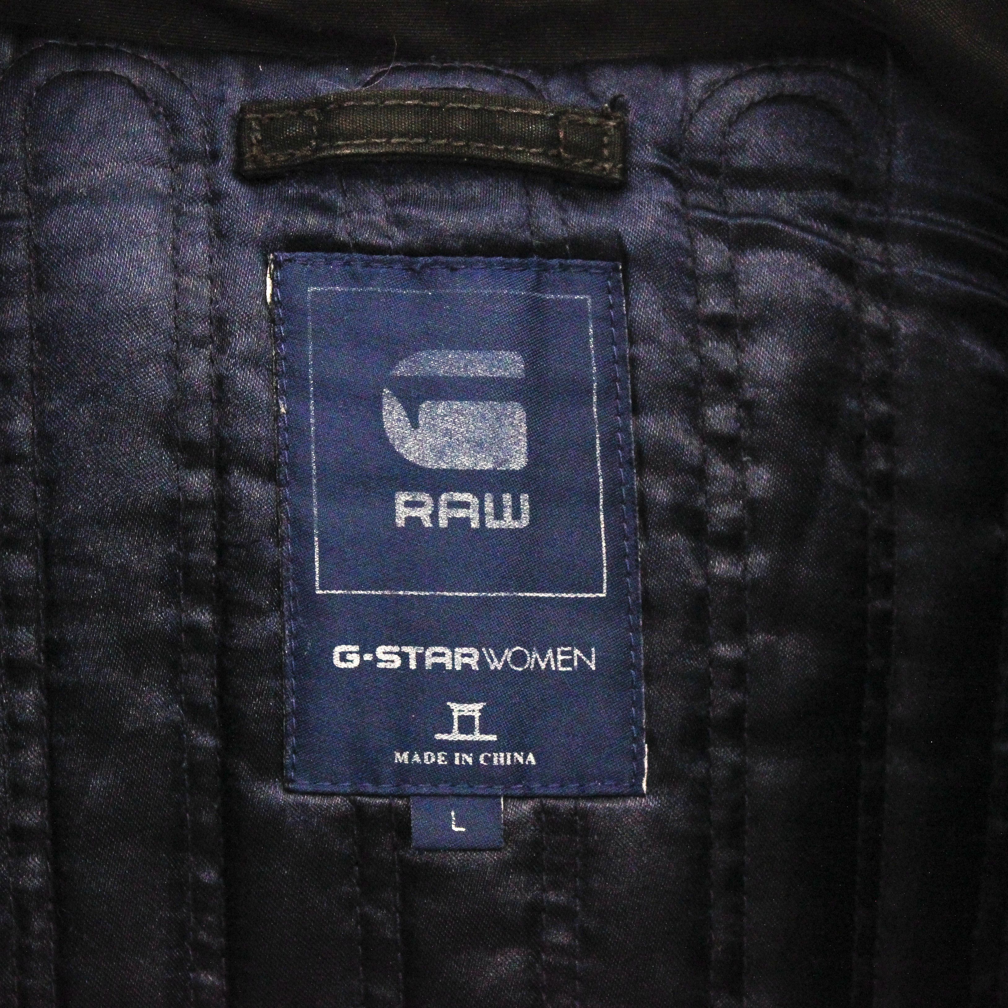 G-Star Nordic Duty Jacket Hooded Parka Over Coat Winter Black Zip Size L / US 10 / IT 46 - 7 Thumbnail