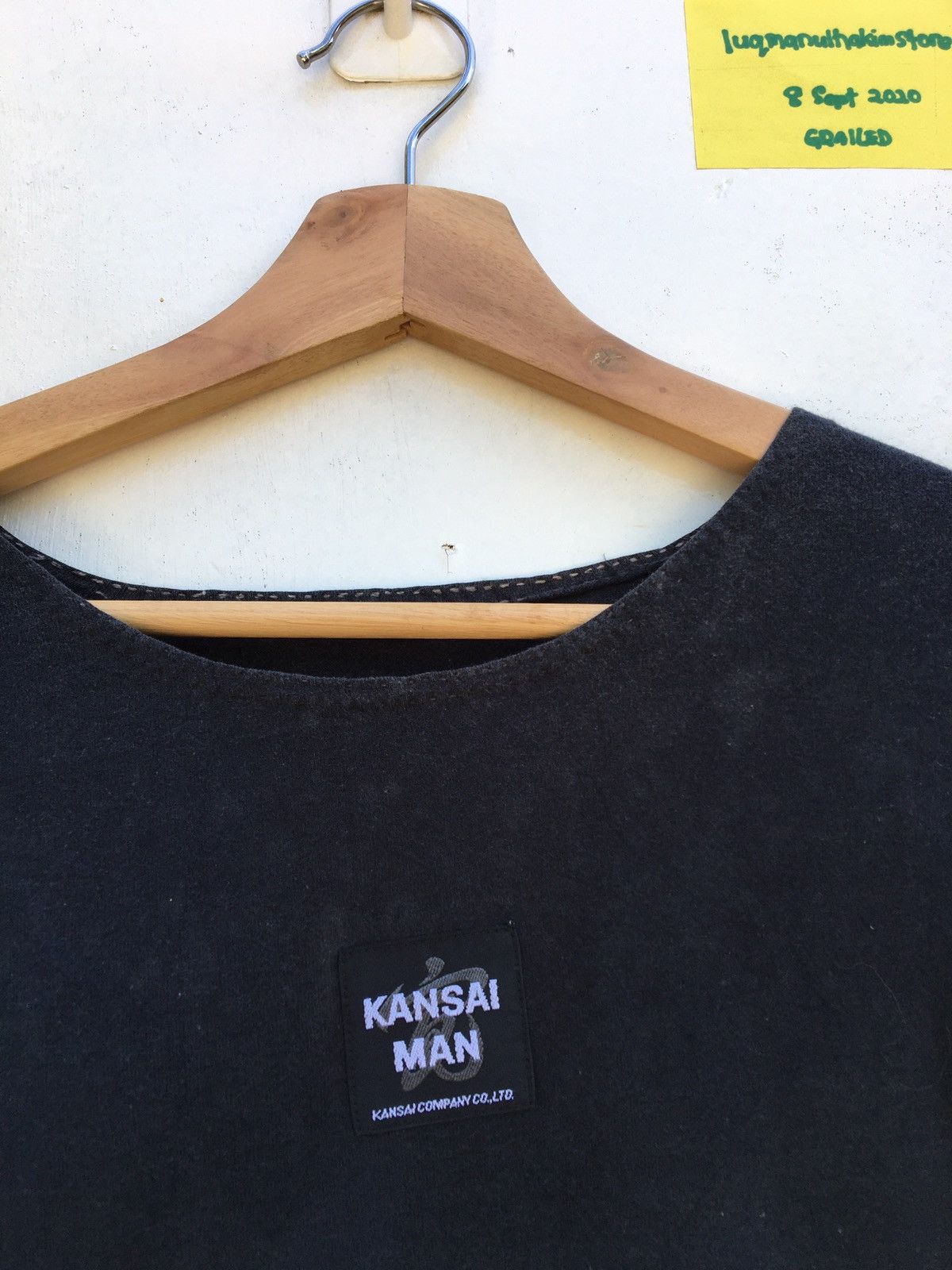Kansai Yamamoto Vintage Kansai Man by Kansai Yamamoto Spellout Tshirt Size US L / EU 52-54 / 3 - 7 Thumbnail