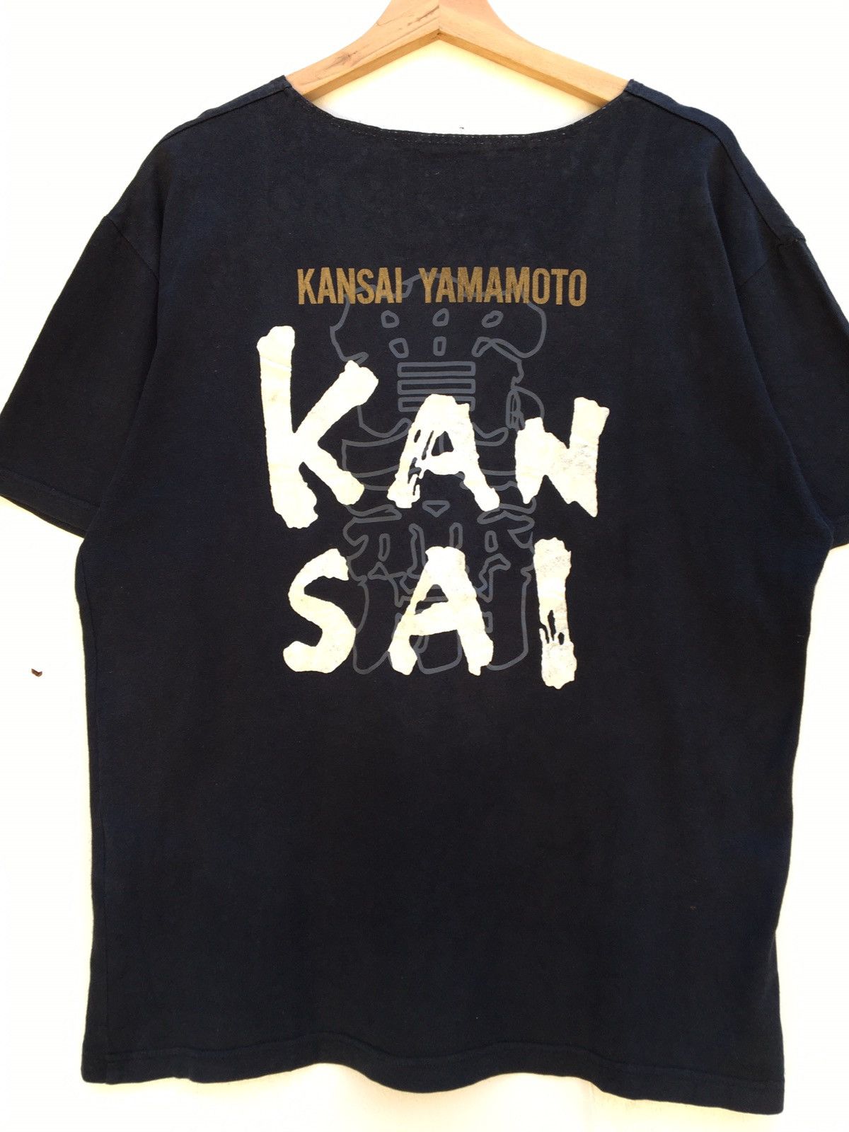 Kansai Yamamoto Vintage Kansai Man by Kansai Yamamoto Spellout Tshirt Size US L / EU 52-54 / 3 - 4 Thumbnail