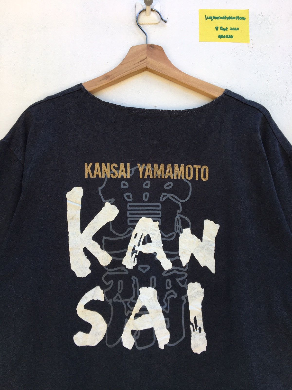 Vintage Kansai Man by Kansai Yamamoto Spellout Tshirt