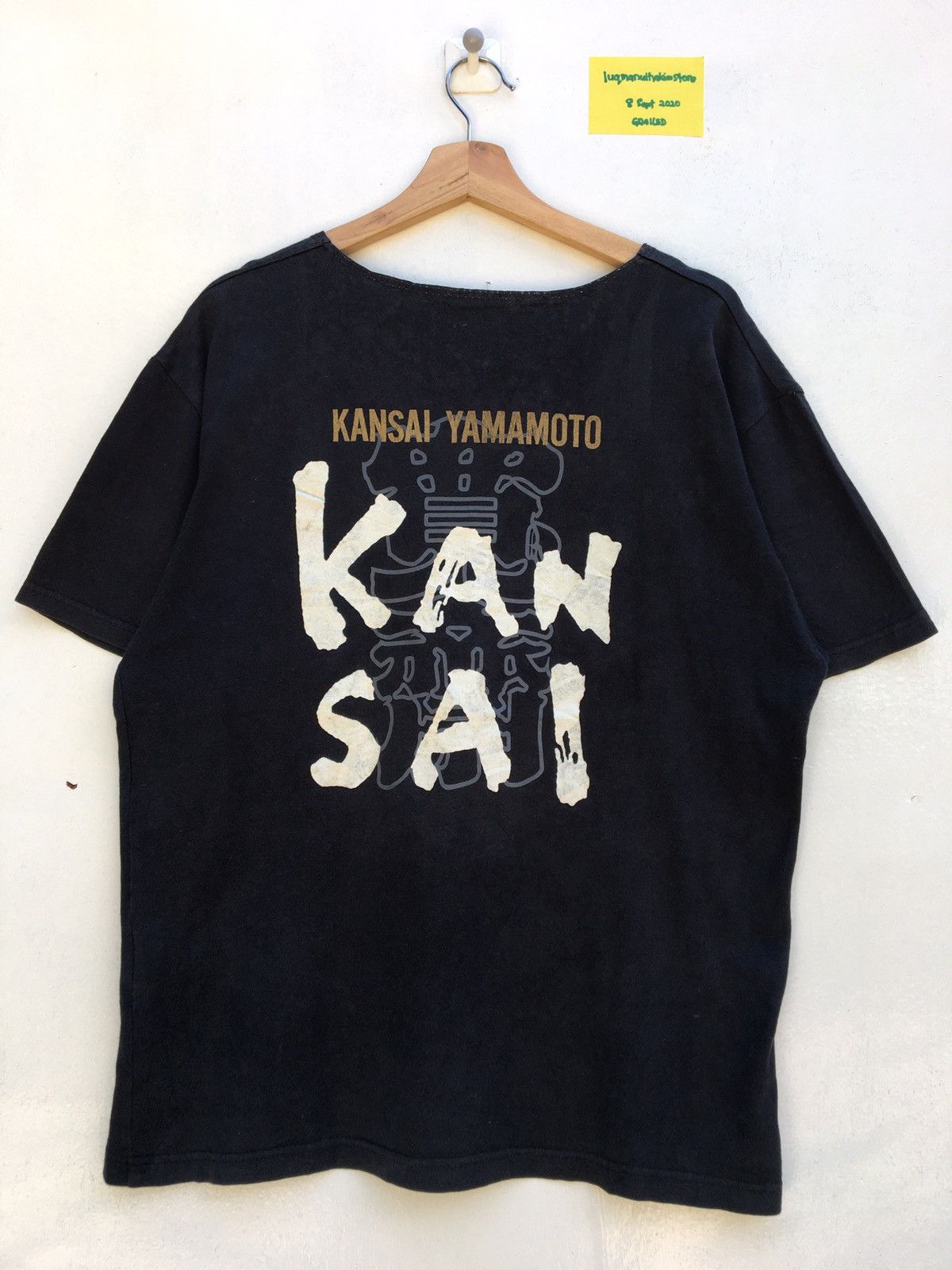 Kansai Yamamoto Vintage Kansai Man by Kansai Yamamoto Spellout Tshirt Size US L / EU 52-54 / 3 - 2 Thumbnail