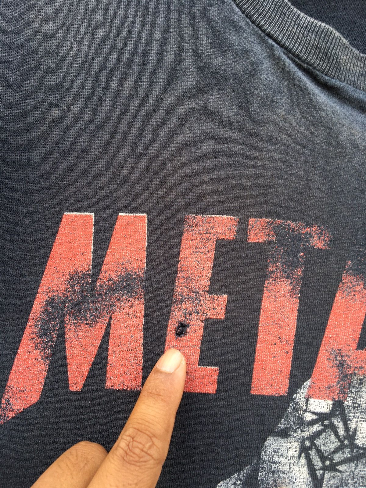 Band Tees Rare Vintage 2003 Metallica Concert Tour Tshirt Size US M / EU 48-50 / 2 - 11 Thumbnail