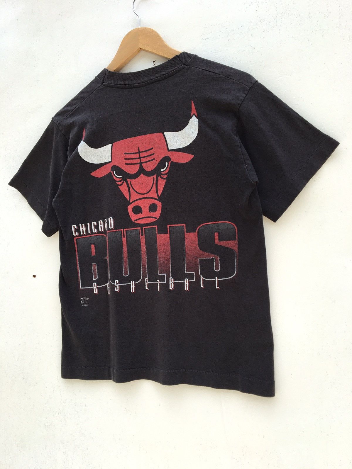 NBA Vintage Chicago Bulls NBA Biglogo Tshirt Size S / US 4 / IT 40 - 4 Thumbnail