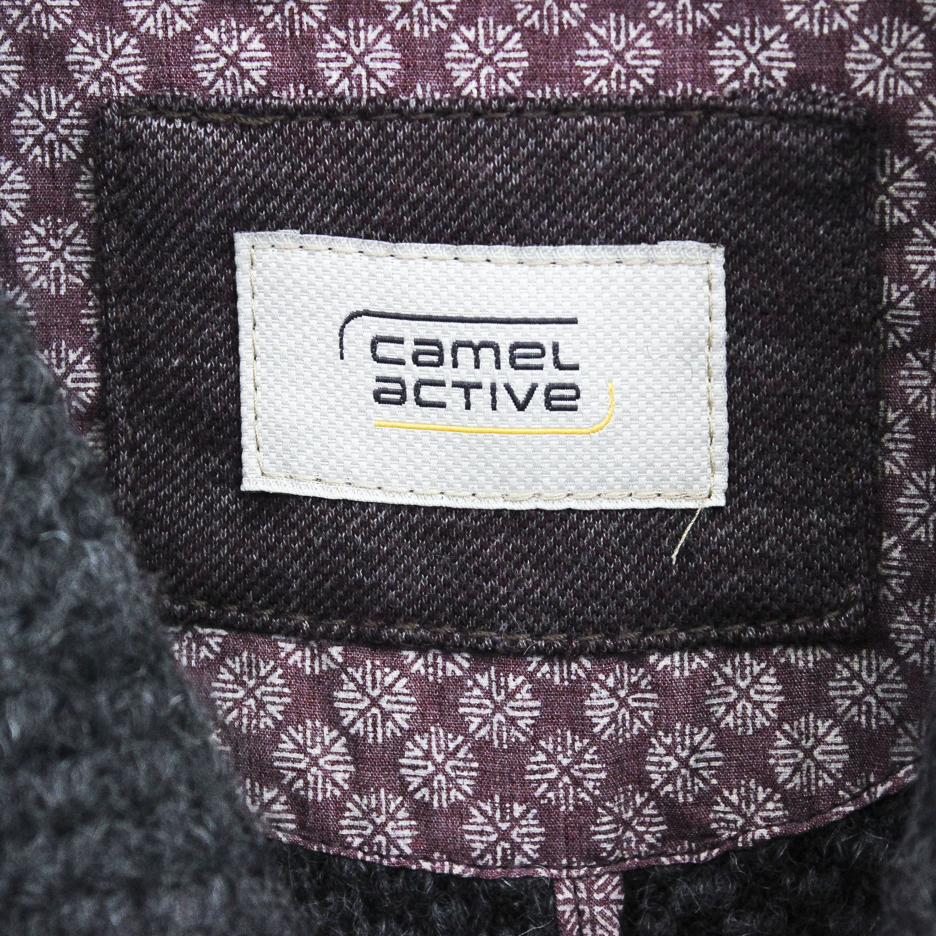 camel active UK 16 Wool US 12 Jacket EU 44 Coat Double Breasted Winter Size L / US 10 / IT 46 - 5 Thumbnail