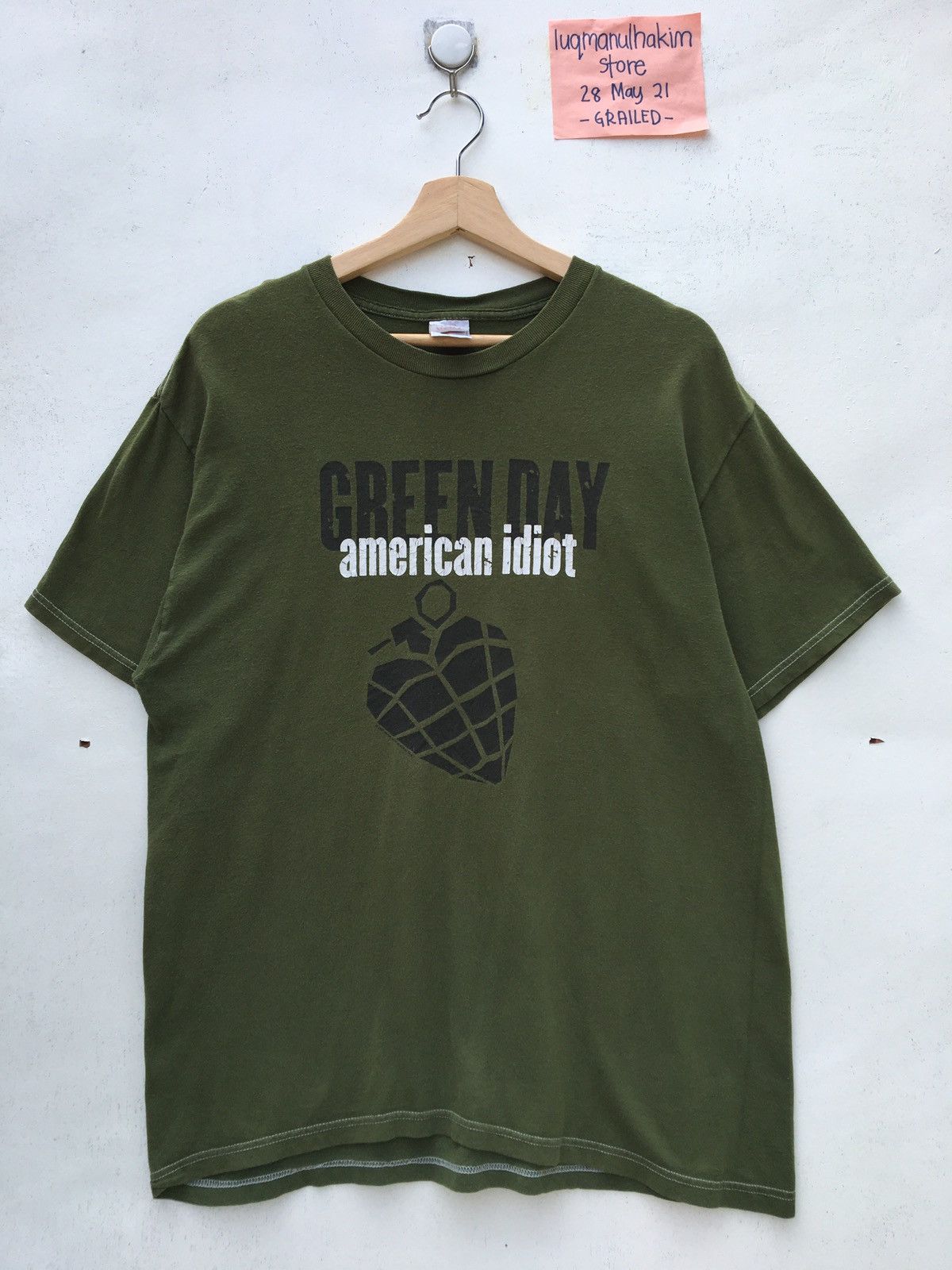 Band Tees Vintage Green Day American Idiot Tour Tshirt Size US M / EU 48-50 / 2 - 2 Thumbnail