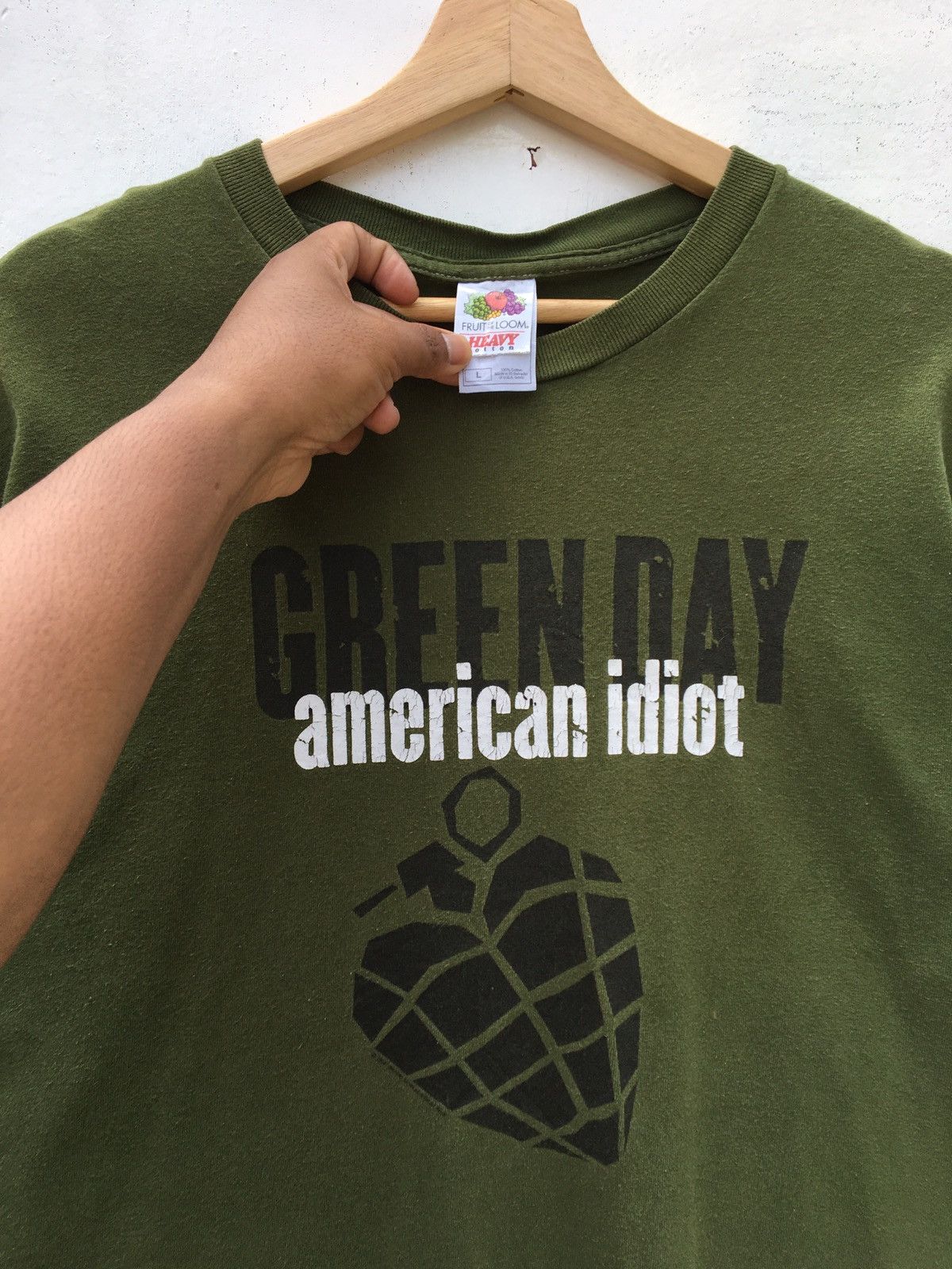 Band Tees Vintage Green Day American Idiot Tour Tshirt Size US M / EU 48-50 / 2 - 6 Thumbnail