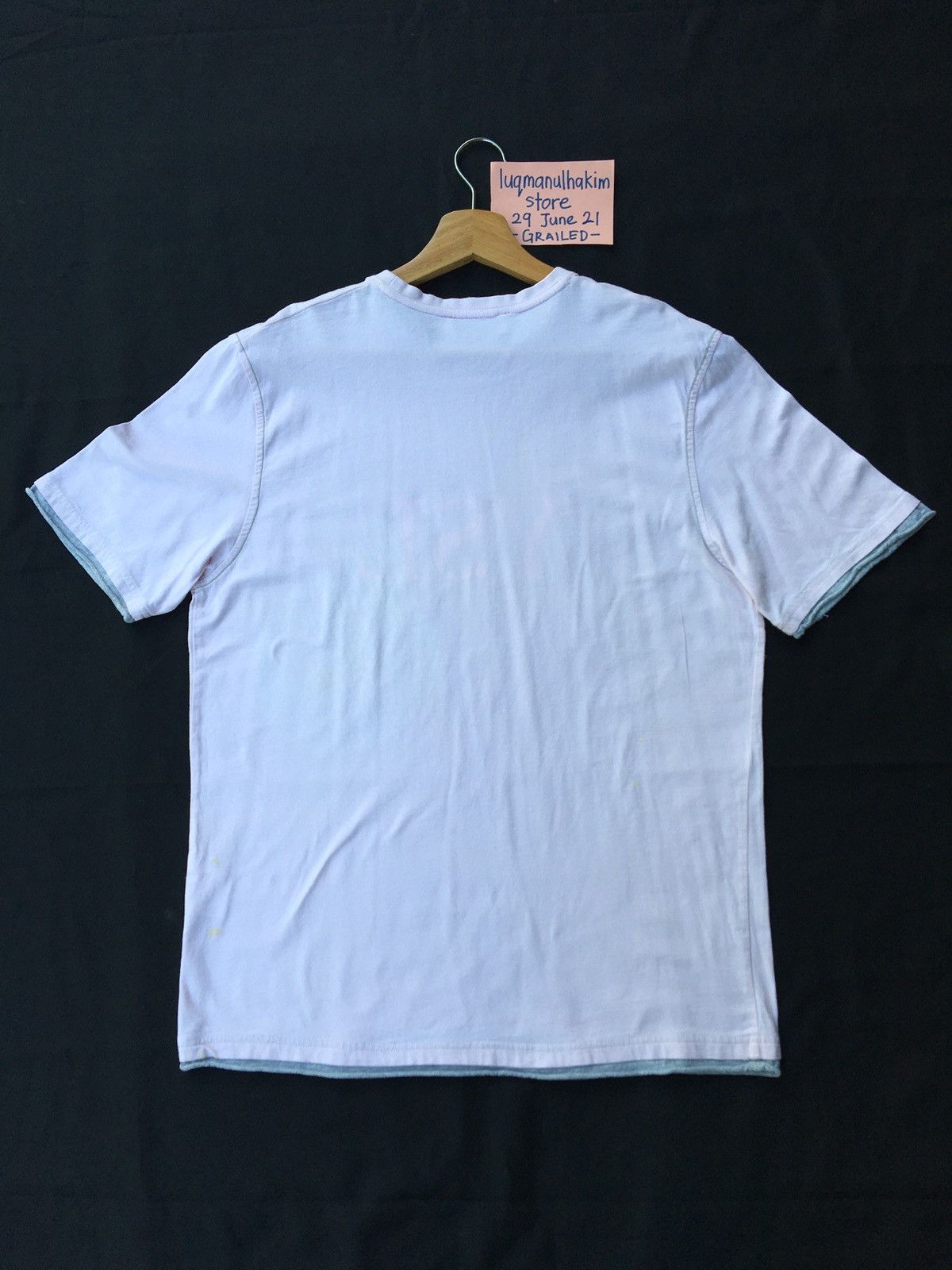Yves Saint Laurent Vintage YSL Yves Saint Laurent Spellout Logo Tshirt Size US M / EU 48-50 / 2 - 13 Thumbnail