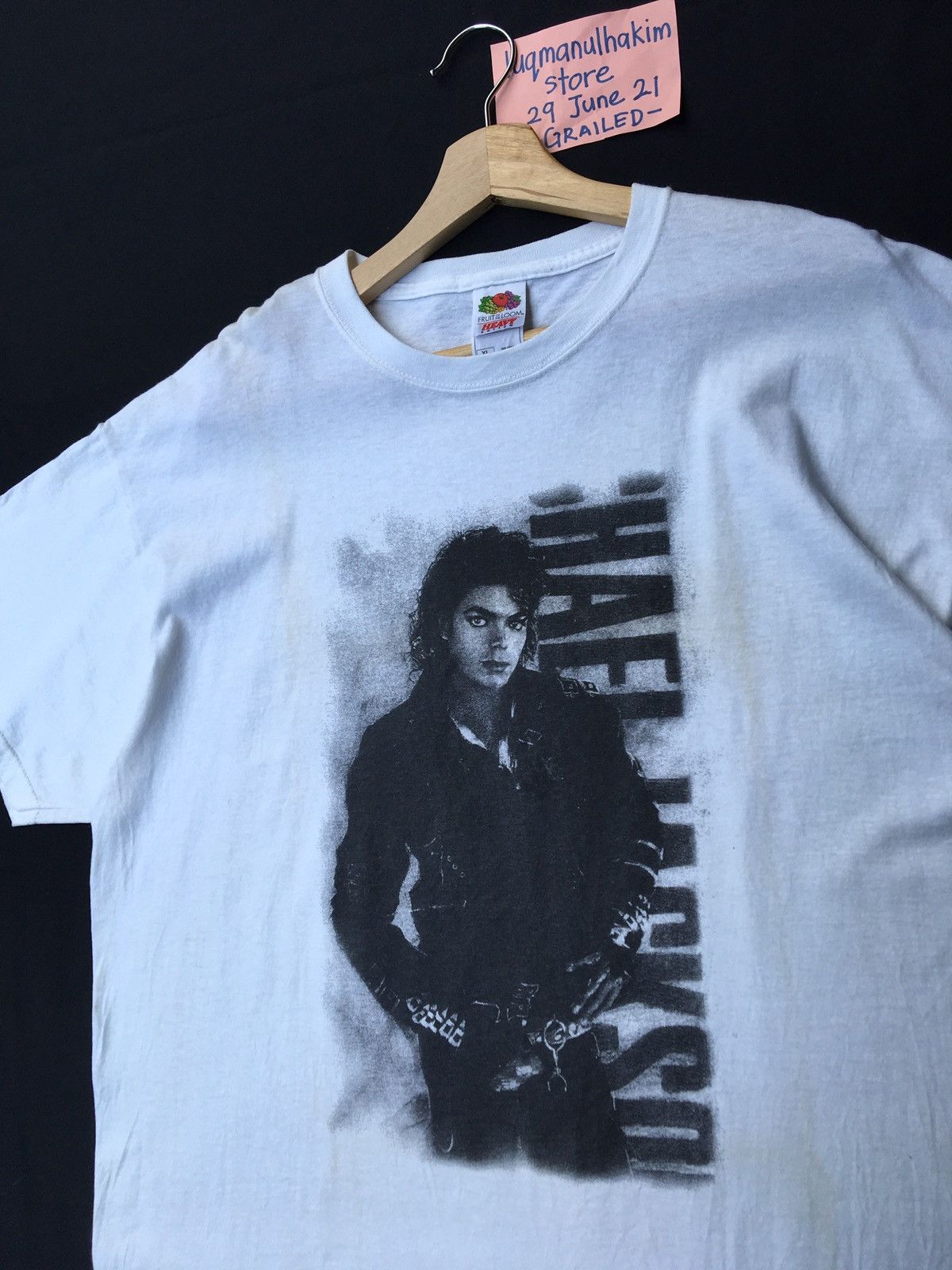 Rap Tees Rare Vintage Michael Jackson Printed Tshirt Size US XL / EU 56 / 4 - 6 Thumbnail