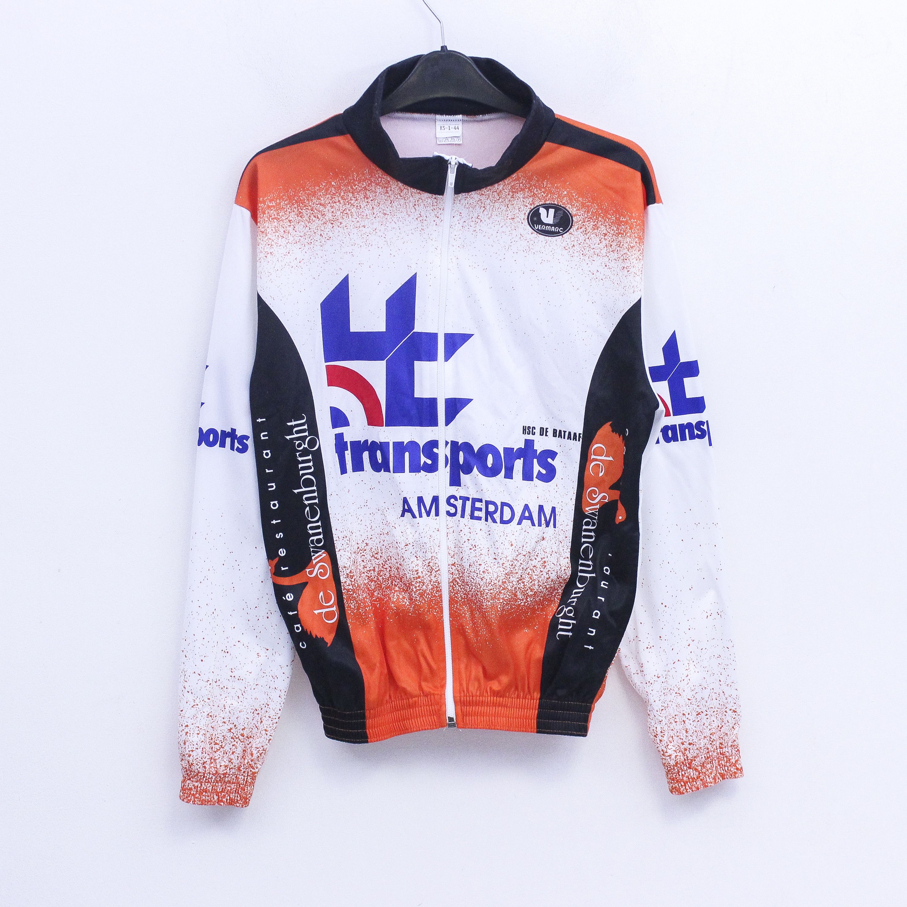 Vintage Vermarc Men XS Jersey Shirt Biking Long Sleeved Racing Zip Size US XS / EU 42 / 0 - 1 Thumbnail