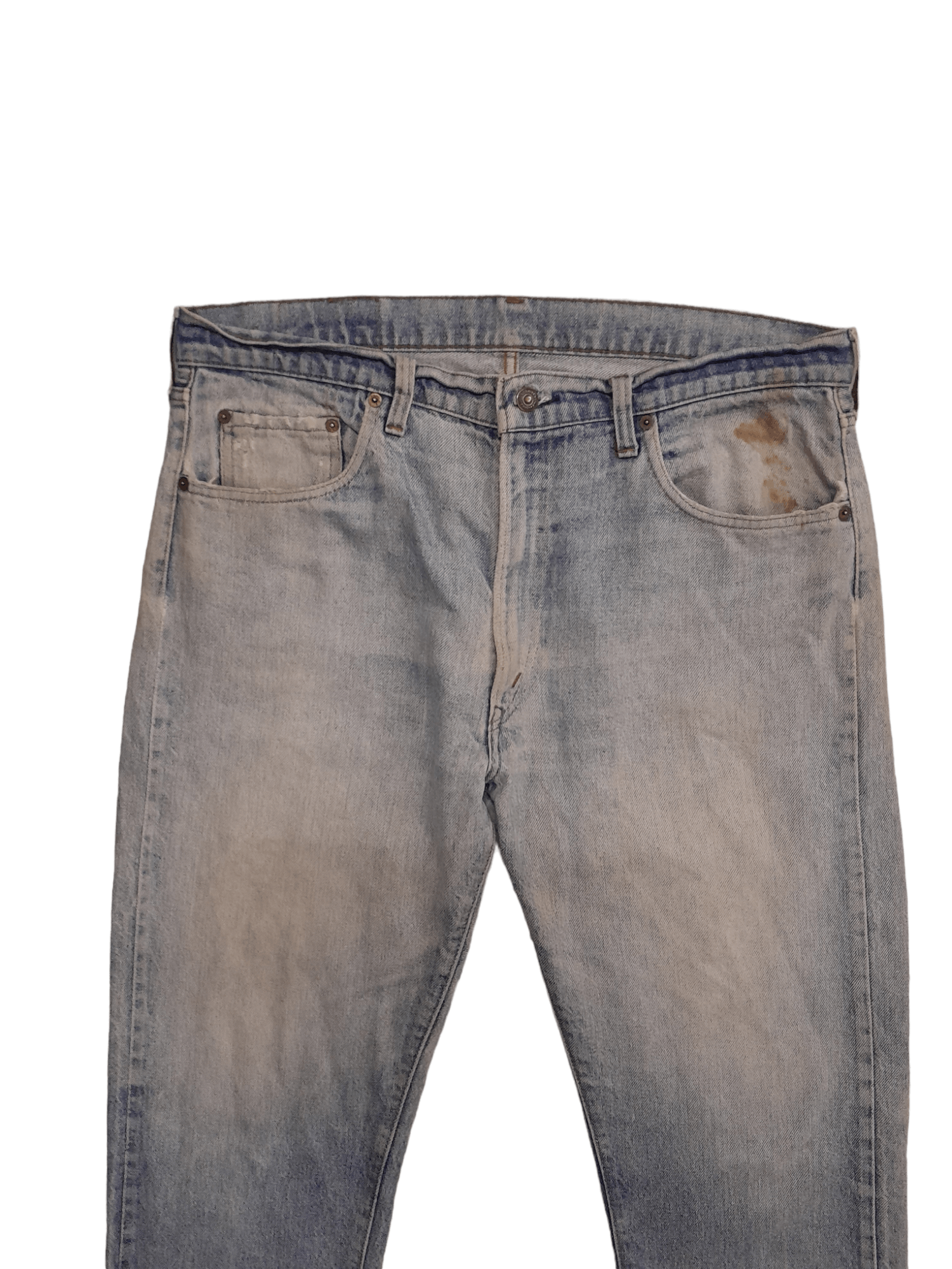 Levi's × Vintage 80s Levis 505 Stamped 650 USA Talon 42 Denim (E548) Size US 37 - 2 Thumbnail