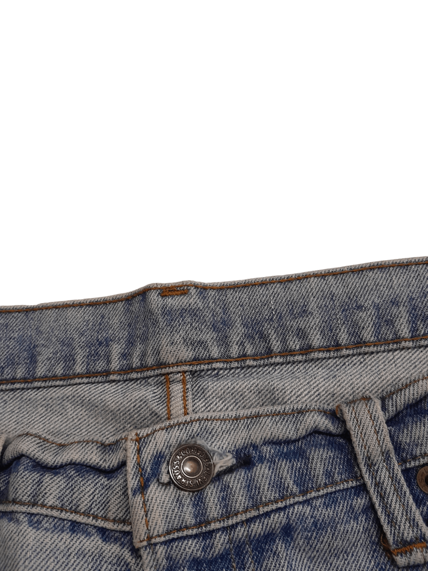 Levi's × Vintage 80s Levis 505 Stamped 650 USA Talon 42 Denim (E548) Size US 37 - 4 Thumbnail