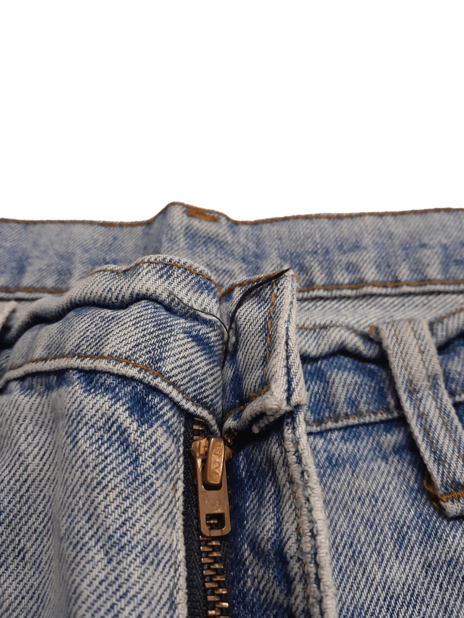Levi's × Vintage 80s Levis 505 Stamped 650 USA Talon 42 Denim (E548) Size US 37 - 5 Thumbnail