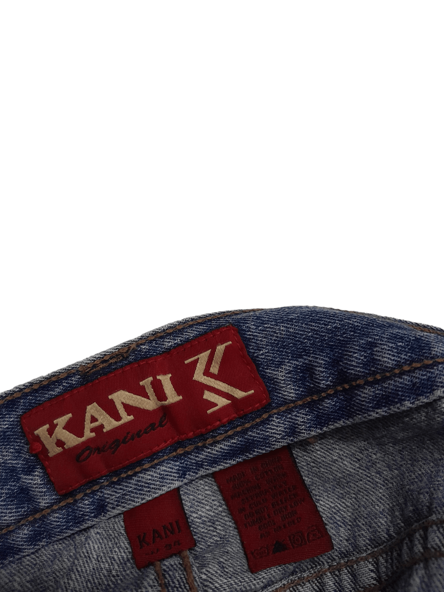 Karl Kani × Vintage 90s Karl Kani Denim (E546) Size US 35 - 9 Thumbnail
