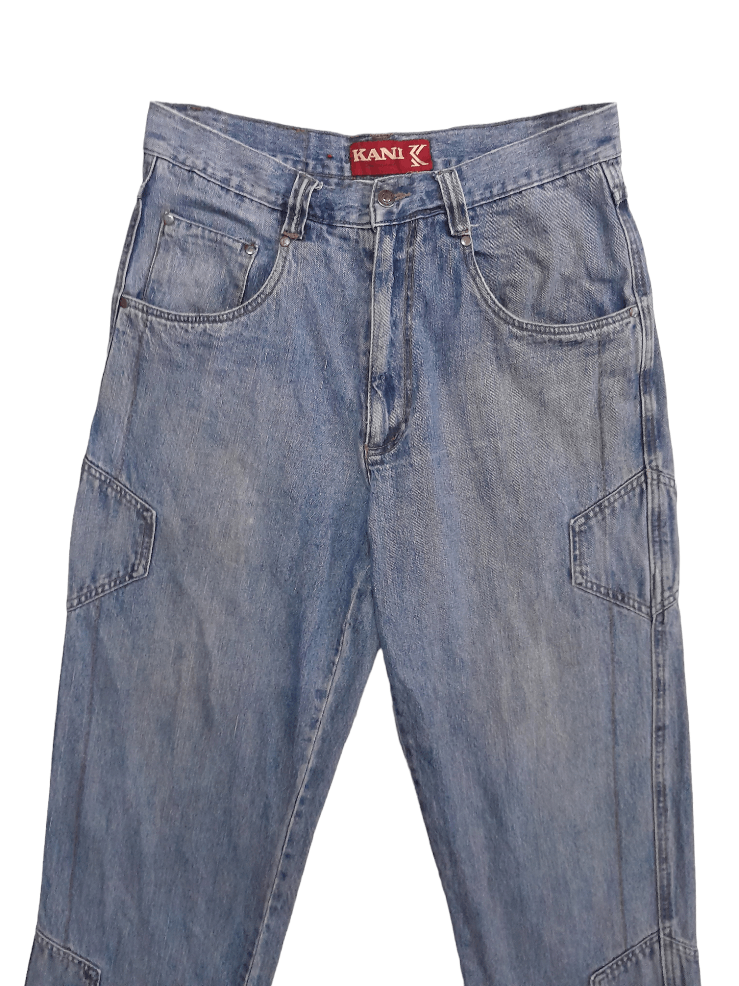 Karl Kani × Vintage 90s Karl Kani Denim (E546) Size US 35 - 3 Thumbnail
