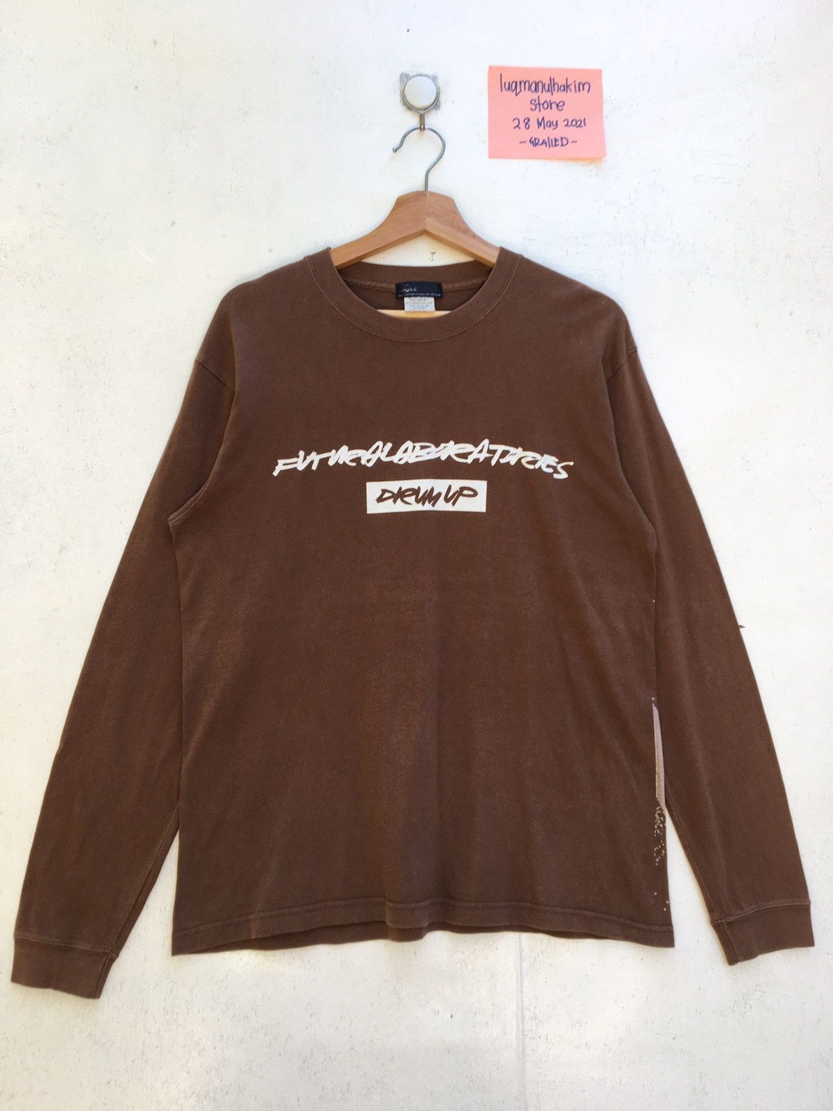 Futura Vintage Futura 2000 Laboratories Art Design Longsleeve Size US M / EU 48-50 / 2 - 2 Thumbnail