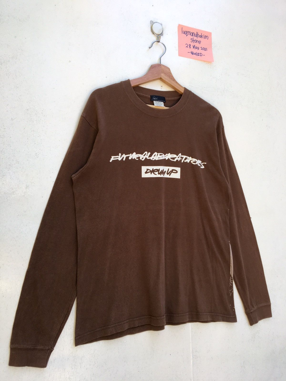 Futura Vintage Futura 2000 Laboratories Art Design Longsleeve Size US M / EU 48-50 / 2 - 3 Thumbnail