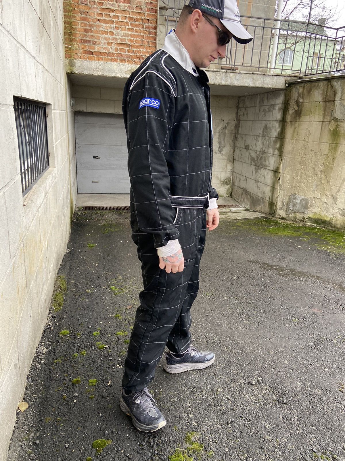 Formula 1 × Vintage RARE 2002 Vintage SPARCO Racing Overall Suit Made in Italy Size US 36 / EU 52 - 7 Thumbnail
