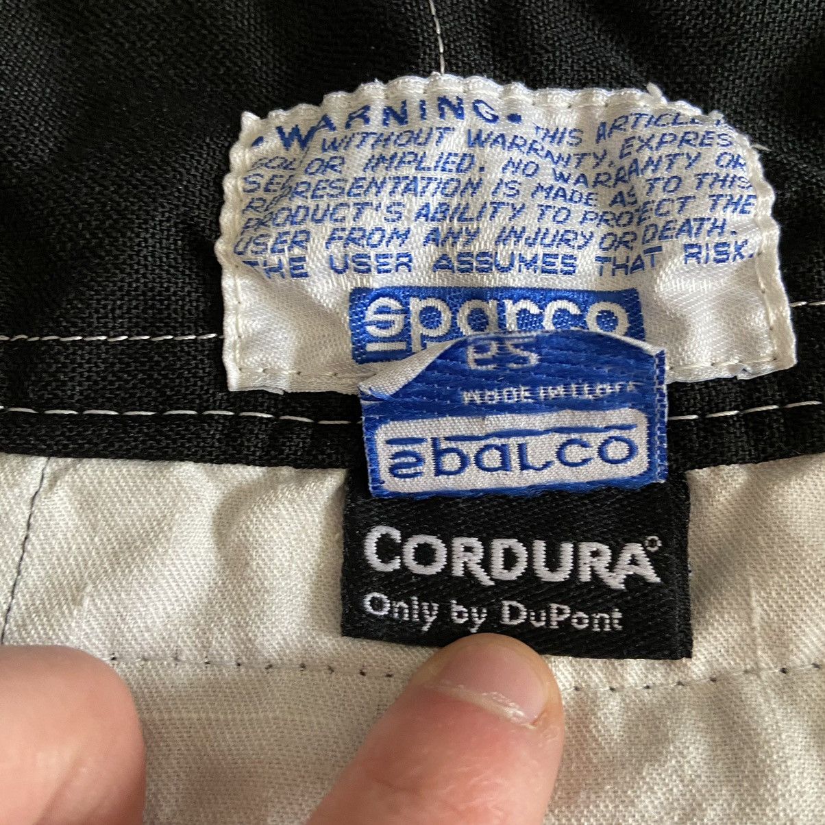 Formula 1 × Vintage RARE 2002 Vintage SPARCO Racing Overall Suit Made in Italy Size US 36 / EU 52 - 20 Thumbnail