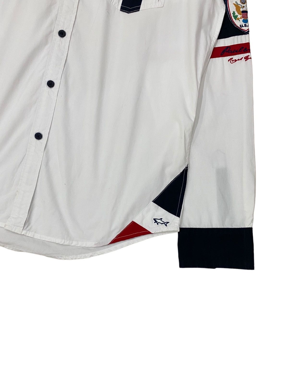 Paul & Shark ❄️ PAUL & SHARK YACHTING CLUB LONGSLEEVE SHIRT Size US L / EU 52-54 / 3 - 6 Thumbnail