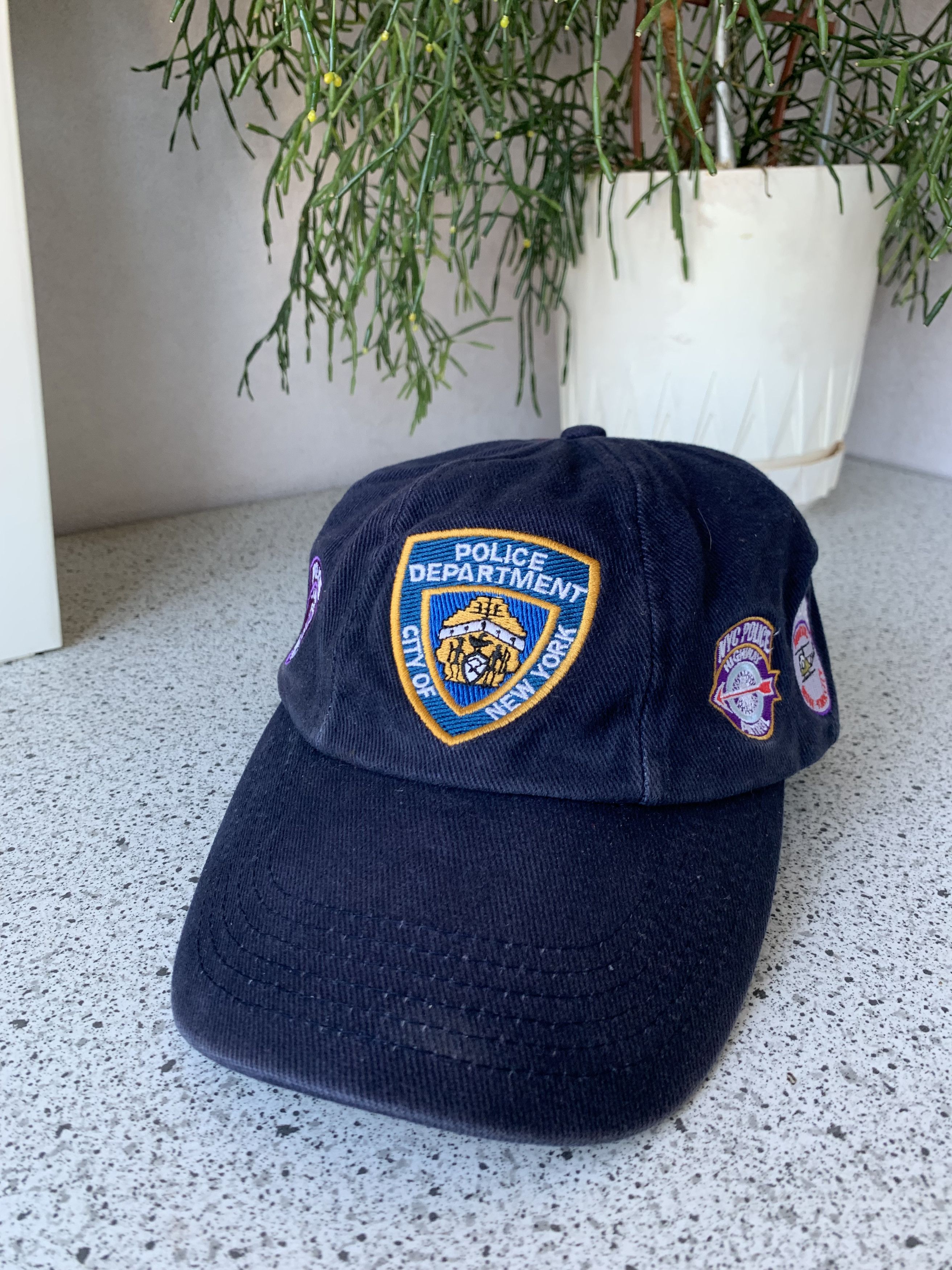 Vintage NYPD Vintage Cap Multi Logos Police New York | Grailed