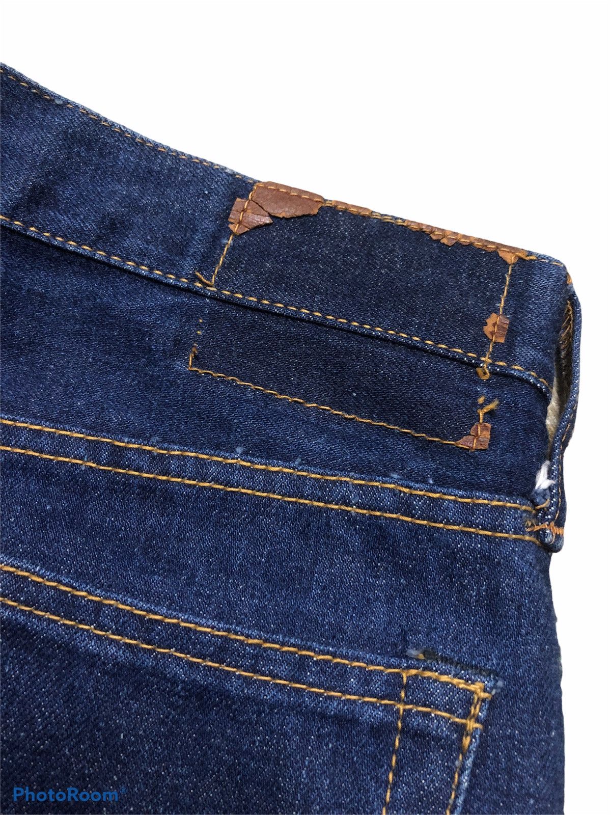 Vintage FLARED⚡️⚡️VINTAGE BIGSTONE BLUE JEANS Size US 31 - 4 Thumbnail