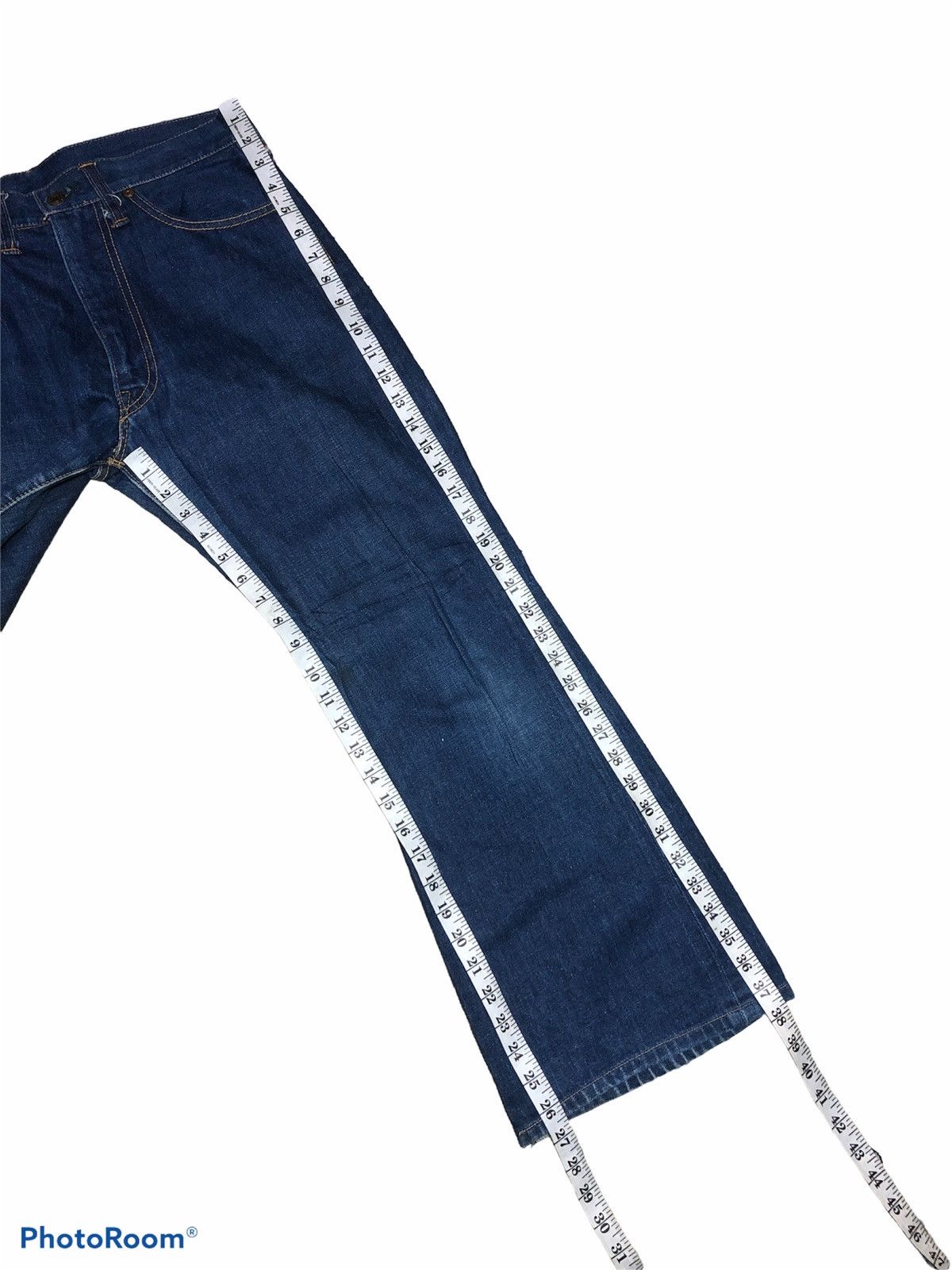 Vintage FLARED⚡️⚡️VINTAGE BIGSTONE BLUE JEANS Size US 31 - 8 Thumbnail