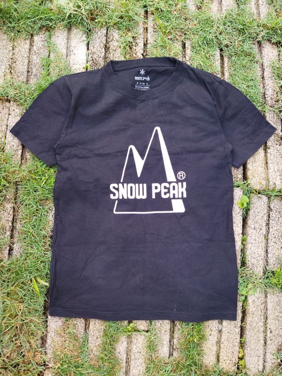 Snow Peak Big Logo Spellout Tees, image size:960x1280