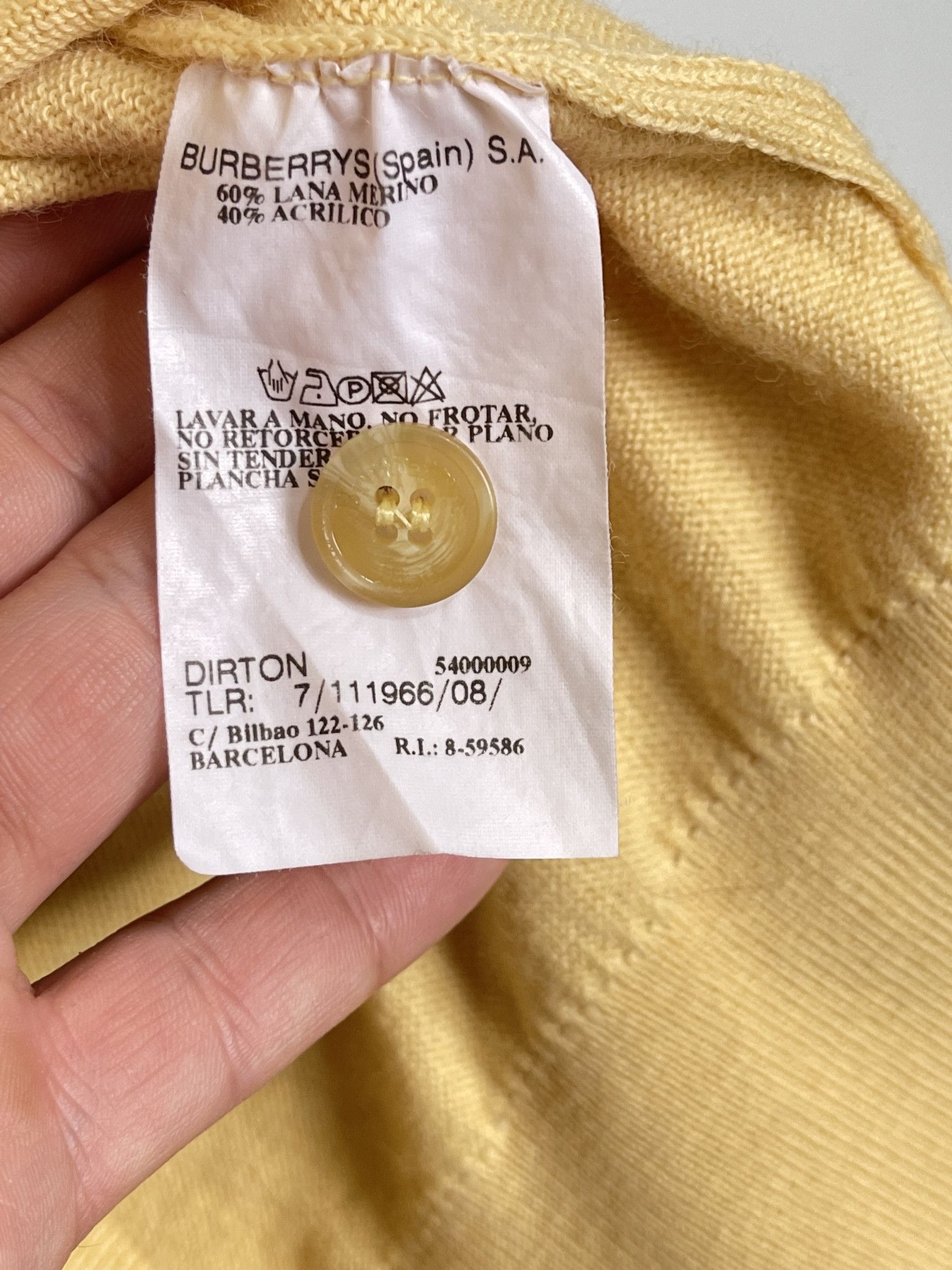 Burberry 🔥jumper sweater polo wool Burberrys size xl Size US XL / EU 56 / 4 - 8 Thumbnail
