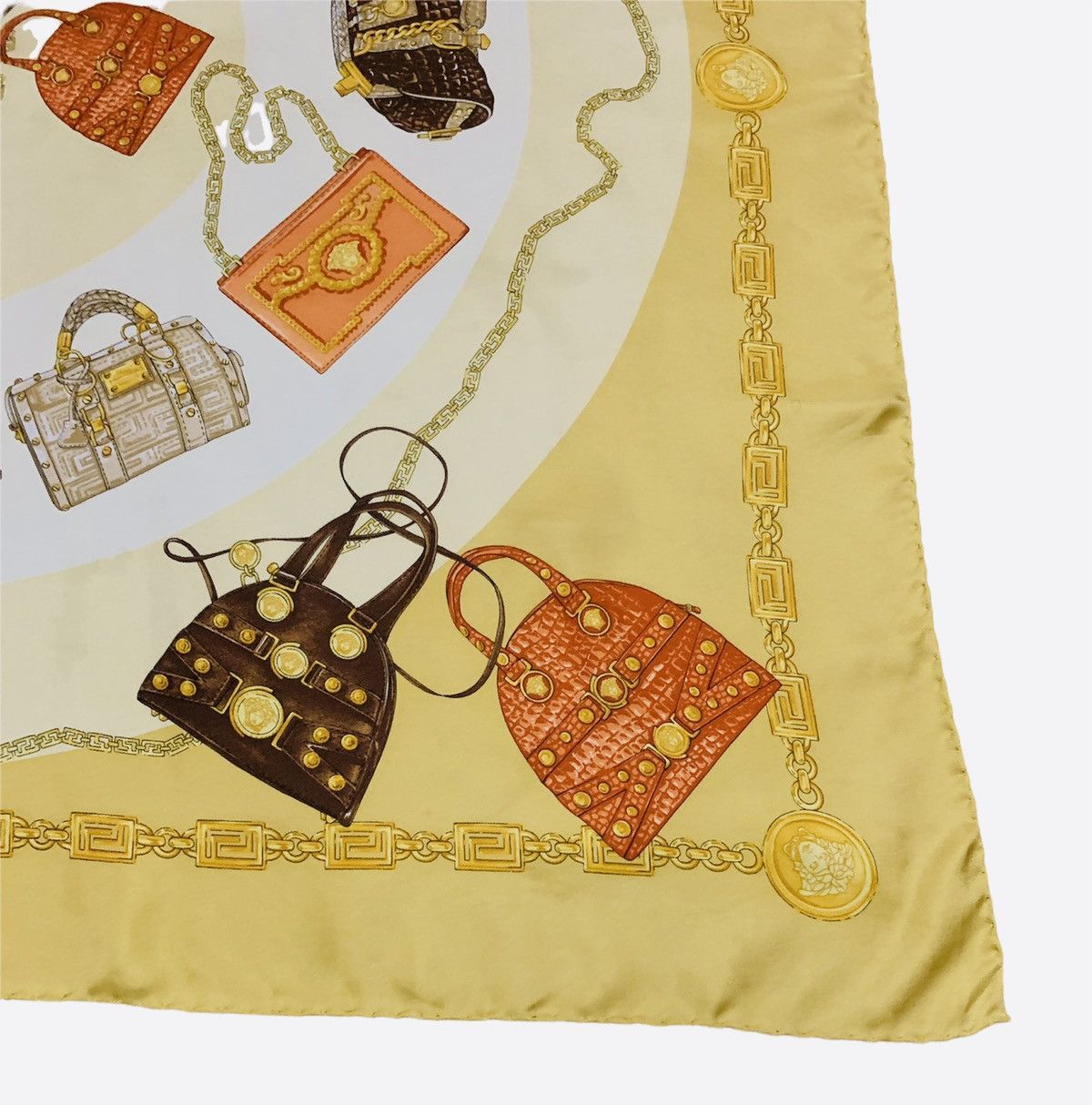 Versace Rare Design Brand Versace Silk Scarves Made In Italy 2000s Size 34 - 4 Thumbnail