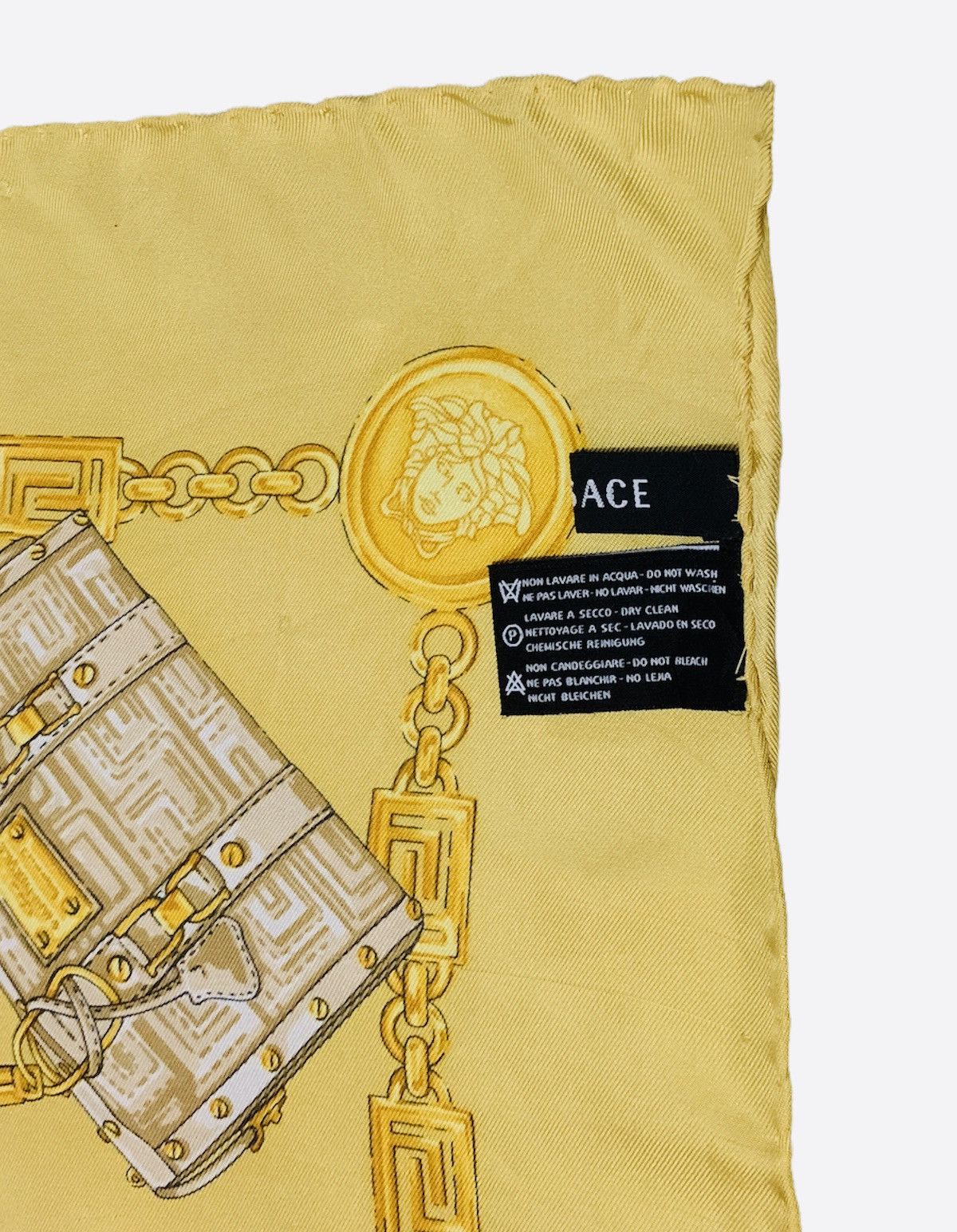 Versace Rare Design Brand Versace Silk Scarves Made In Italy 2000s Size 34 - 5 Thumbnail