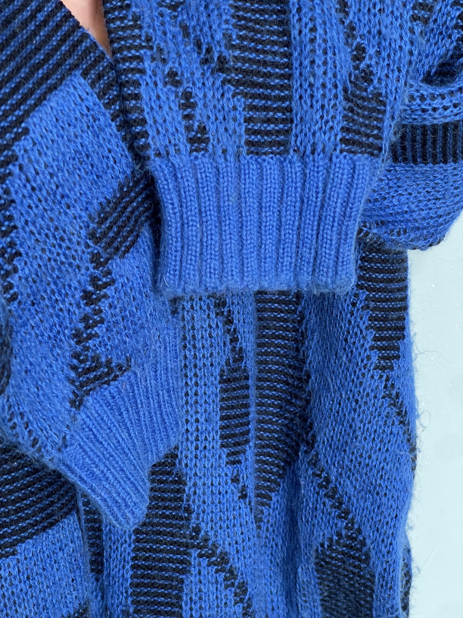 Versace 🔥heavy wool jumper sweater versace Greca size xl rare Size US XL / EU 56 / 4 - 4 Thumbnail