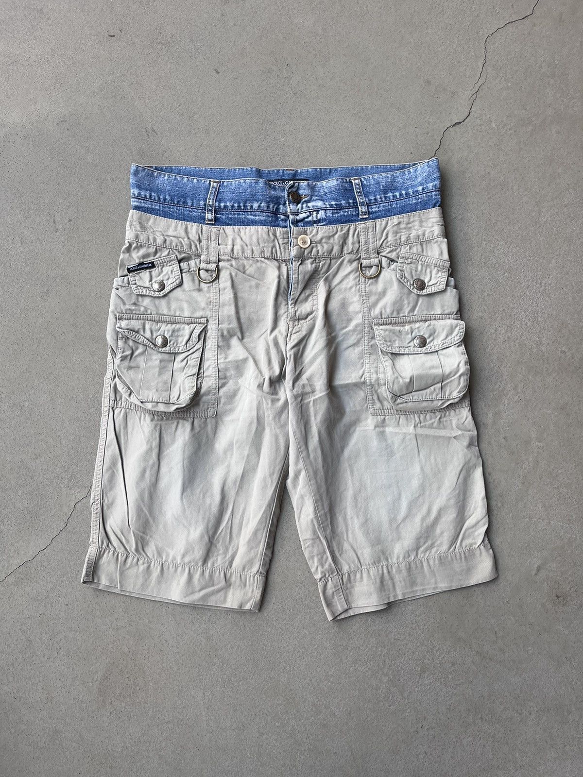 Dolce & Gabbana D&G Hybrid Shorts Size US 32 / EU 48 - 1 Thumbnail