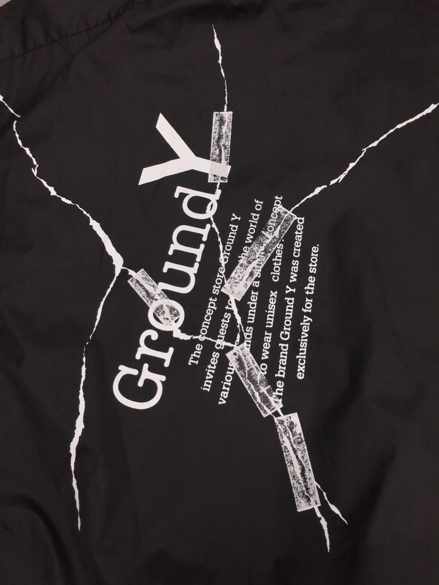 GroundY × Yohji Yamamoto Yohji Yamamoto Ground Y Logo taffeta Rib 