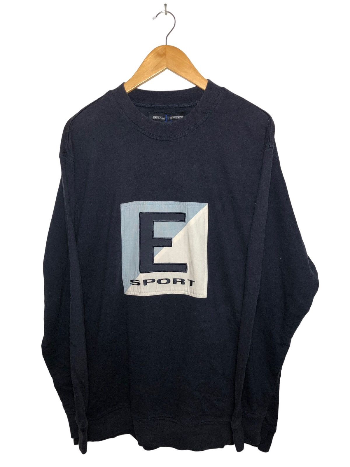 Designer × Escada × Vintage Vintage escada Big logo sweatshirt jumper Size US XL / EU 56 / 4 - 1 Thumbnail