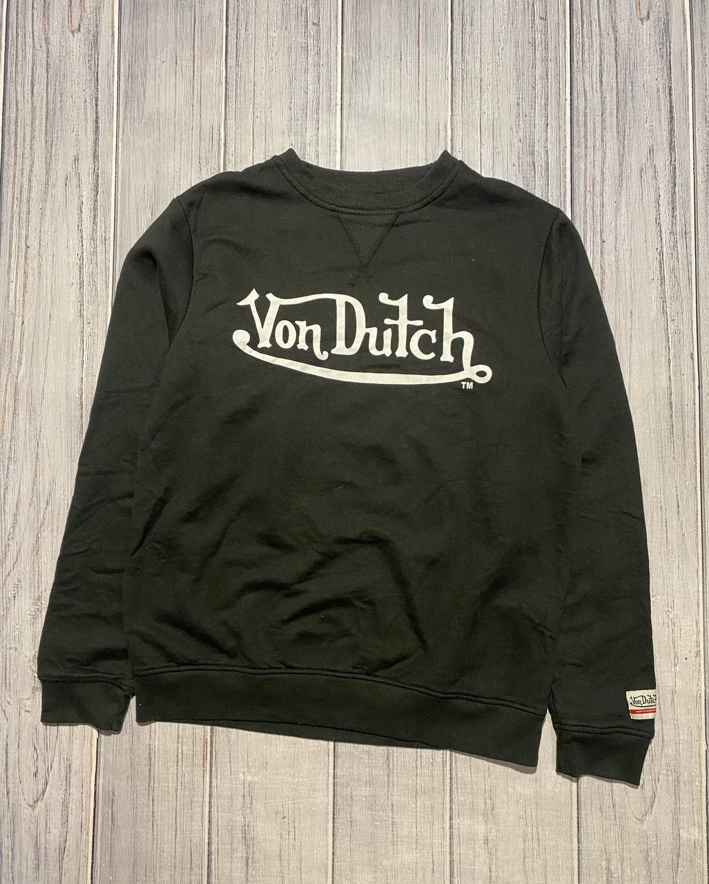 Von Dutch Vintage Von Dutch Sweatshirt Big Logo 90s Pullover Y2K Japan Size US M / EU 48-50 / 2 - 1 Thumbnail