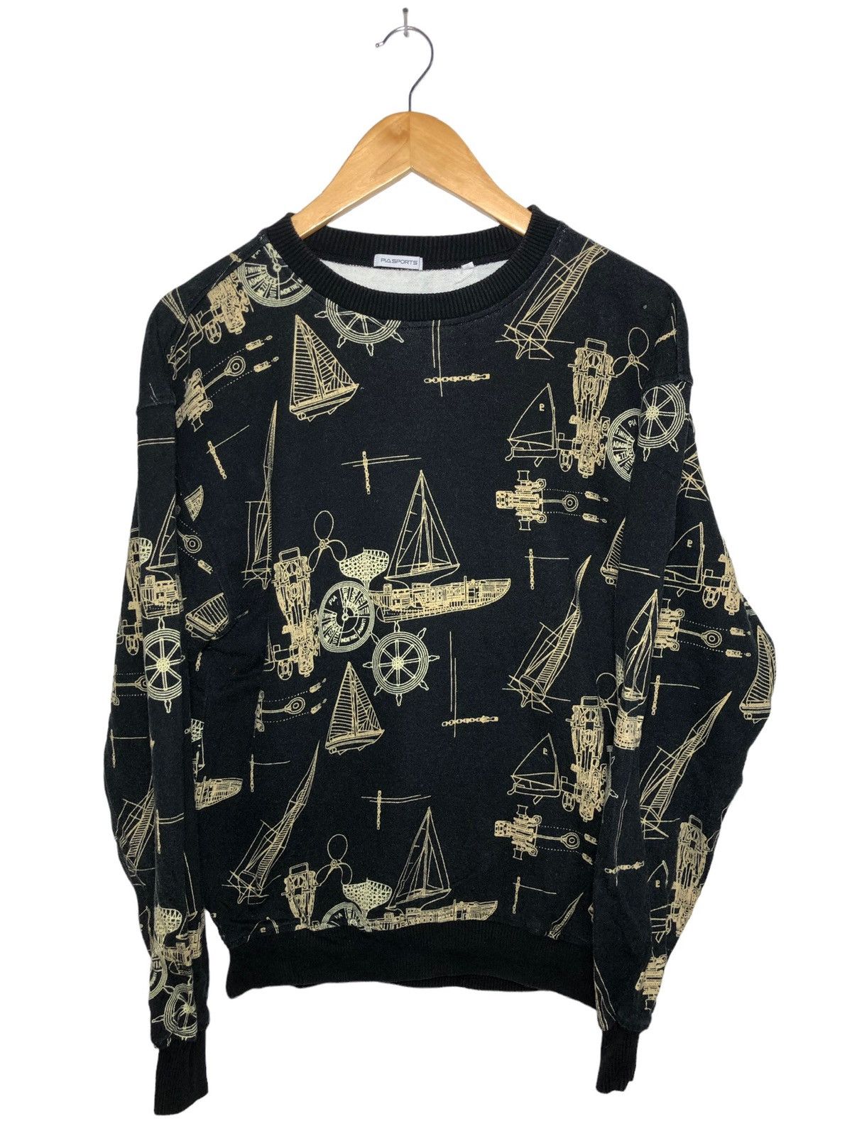 Sports Specialties × Vintage Vintage Pia sport full print sweatshirt jumper Size US M / EU 48-50 / 2 - 1 Thumbnail
