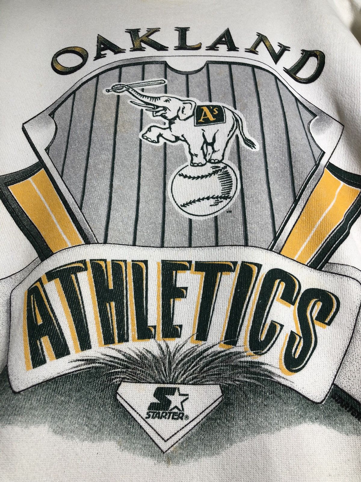 NFL × Starter × Vintage Vintage Starter Oakland sweatshirt jumper Size US M / EU 48-50 / 2 - 3 Thumbnail
