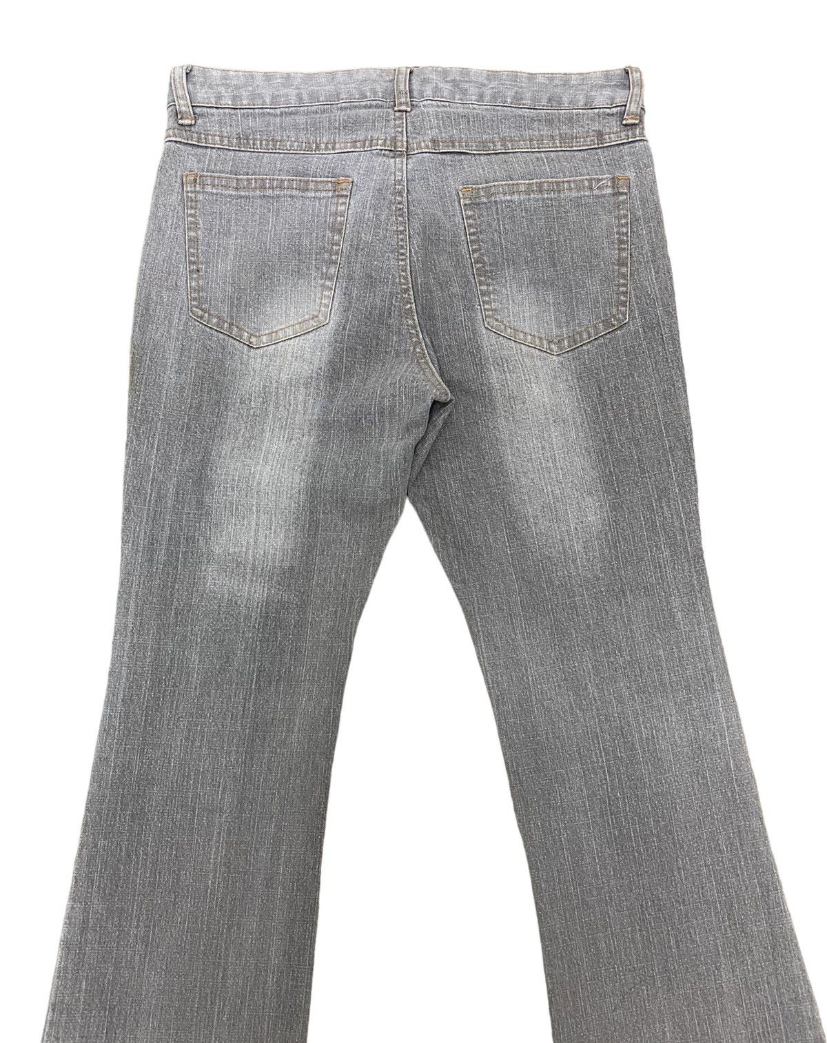 Japanese Brand JOUER AUX ECHECS Flared Jeans Size 29" - 5 Thumbnail