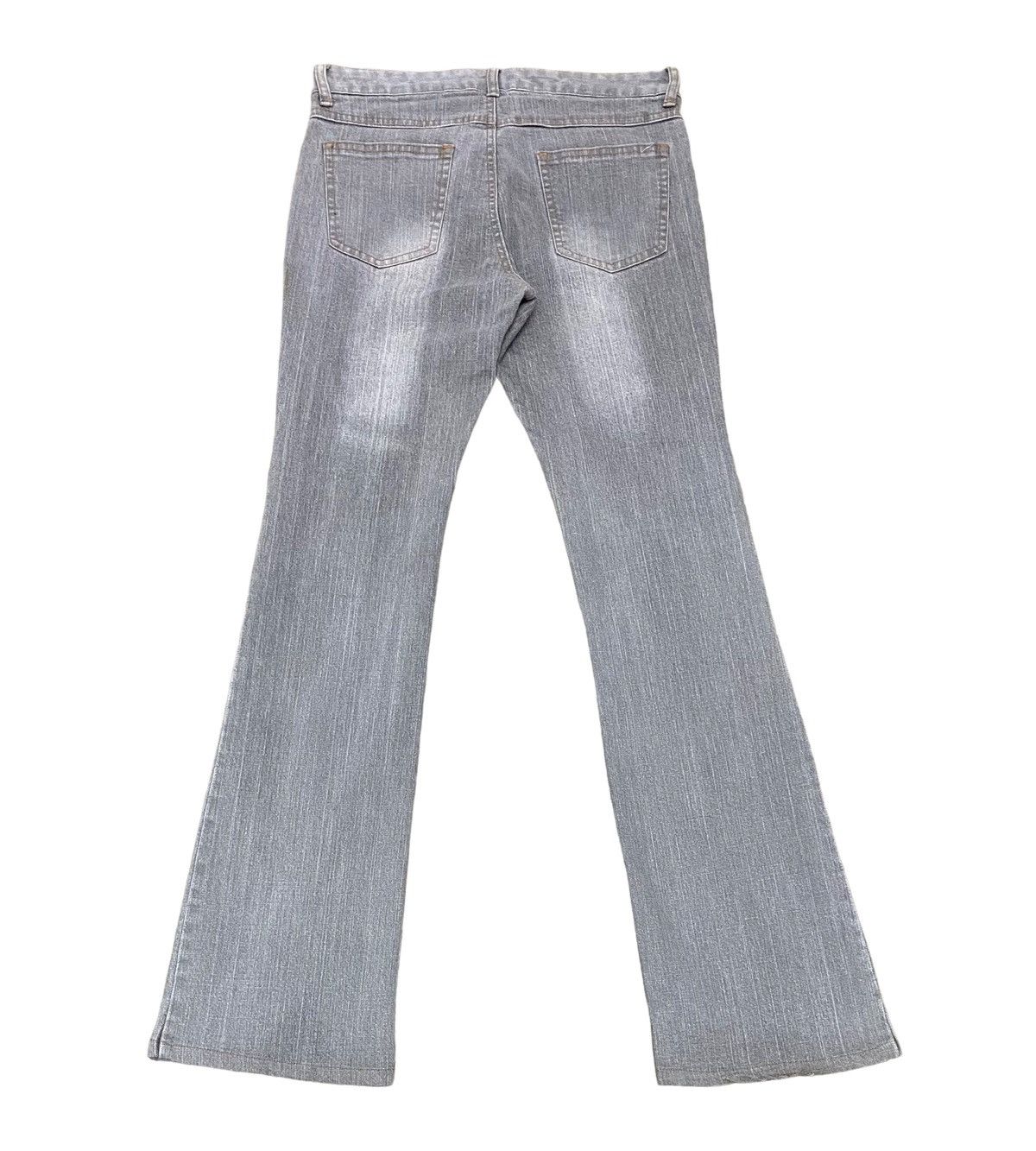 Japanese Brand JOUER AUX ECHECS Flared Jeans Size 29" - 4 Thumbnail