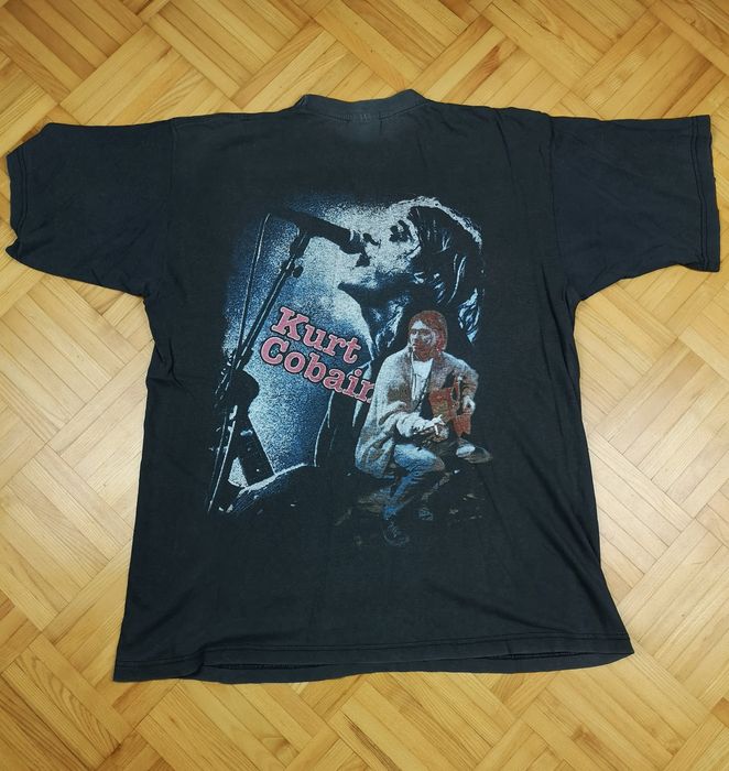 Vintage Nirvana kurt cobain vintage tshirt | Grailed