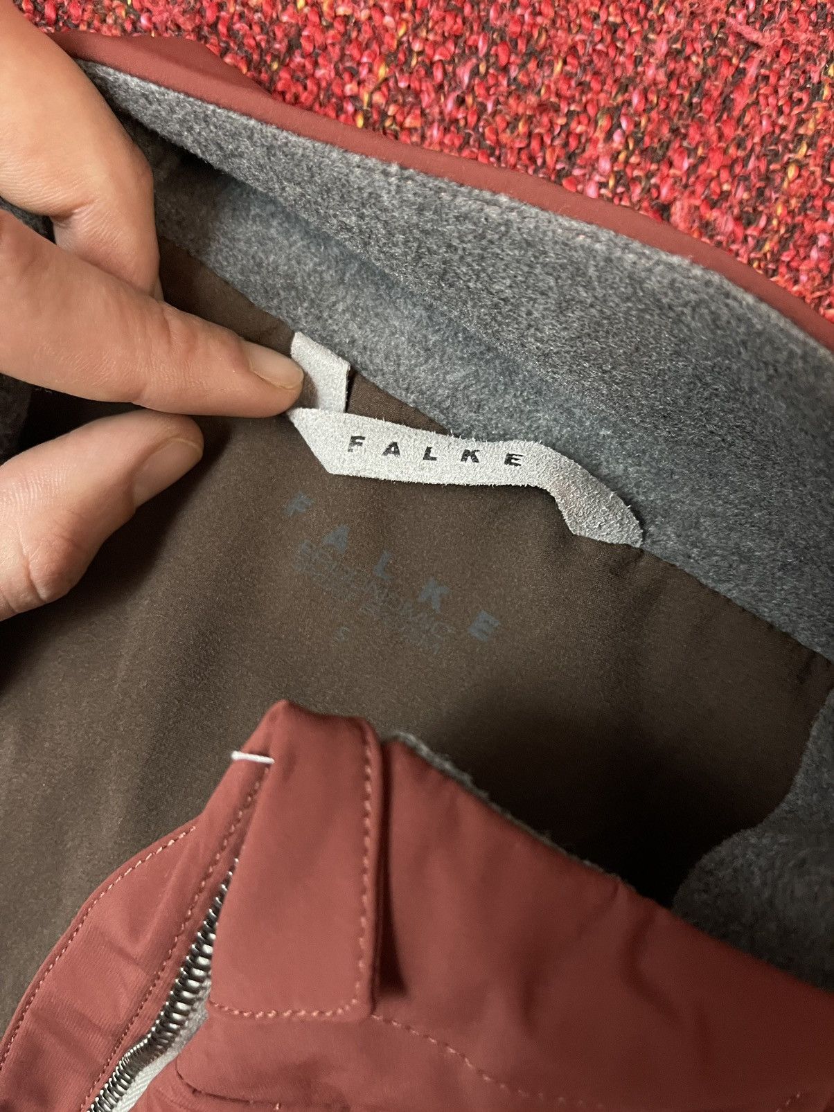 Designer × FALKE (310 € Retail) Falke gorpcore wool jacket Size S / US 4 / IT 40 - 6 Thumbnail