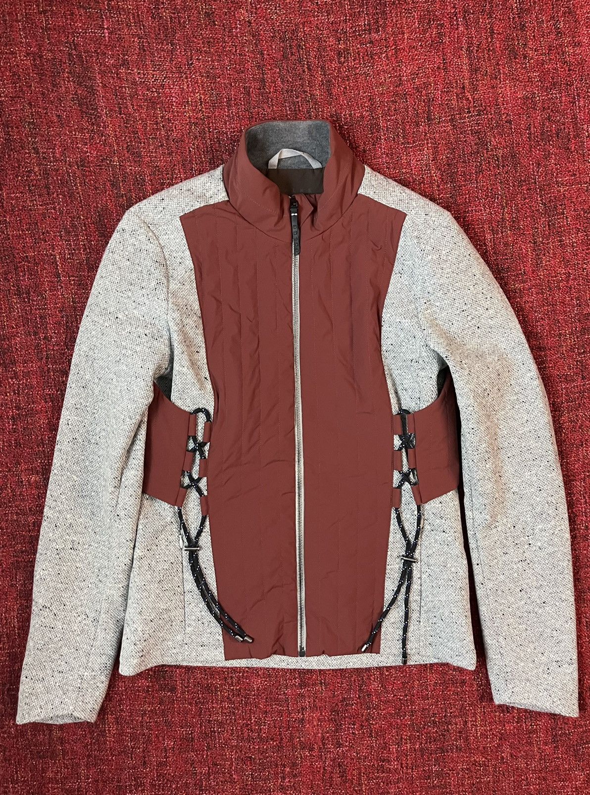 Designer × FALKE (310 € Retail) Falke gorpcore wool jacket Size S / US 4 / IT 40 - 1 Thumbnail