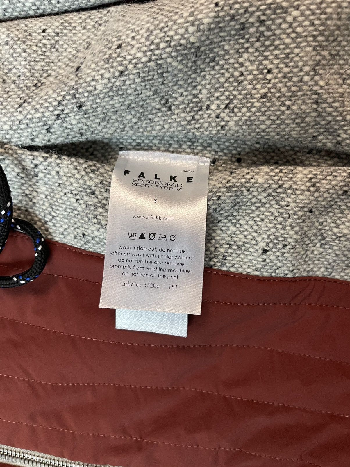 Designer × FALKE (310 € Retail) Falke gorpcore wool jacket Size S / US 4 / IT 40 - 11 Thumbnail