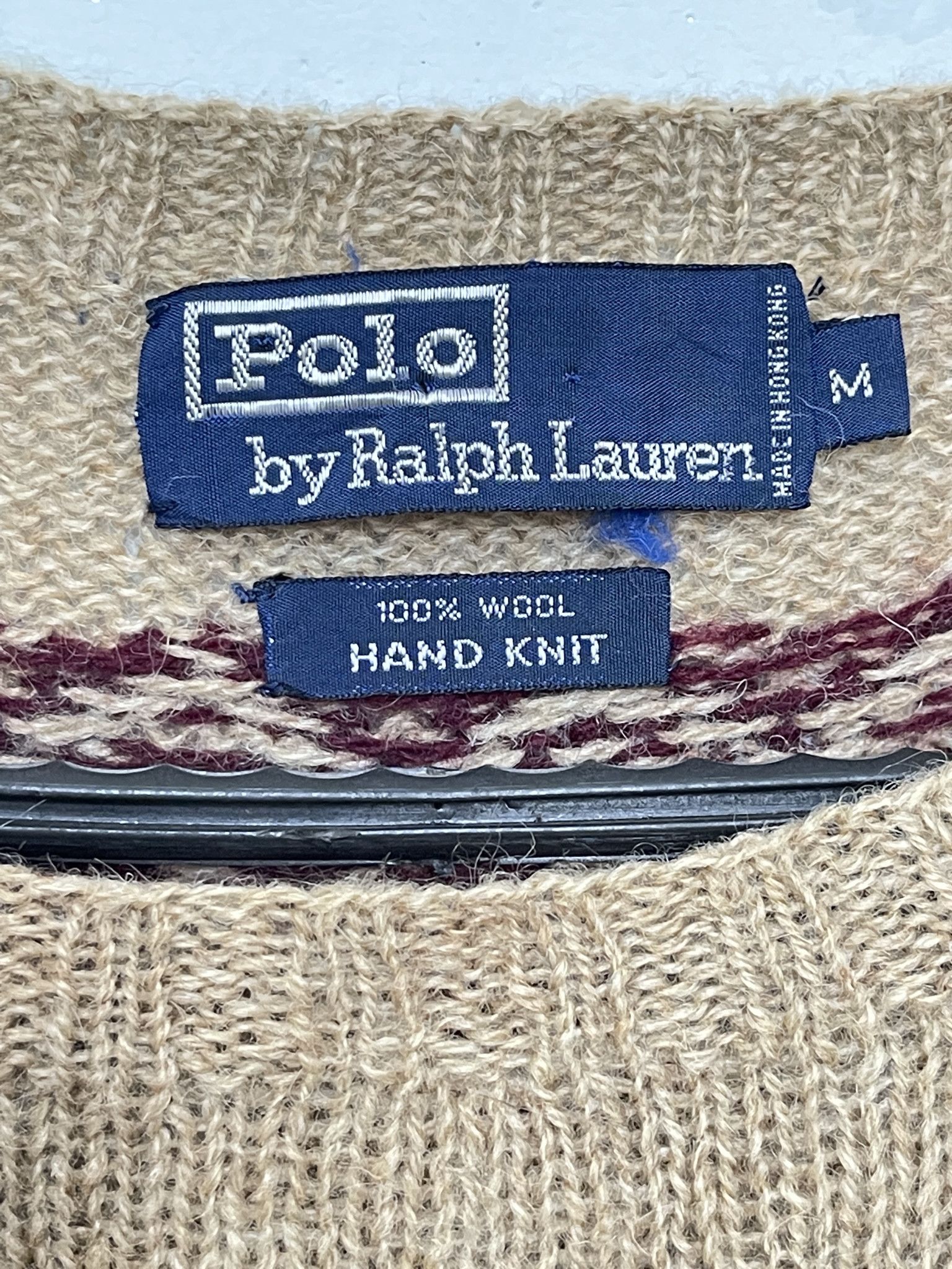 Polo Ralph Lauren 🔥wool hand knit polo ralph lauren size M winter indian Size US M / EU 48-50 / 2 - 3 Thumbnail